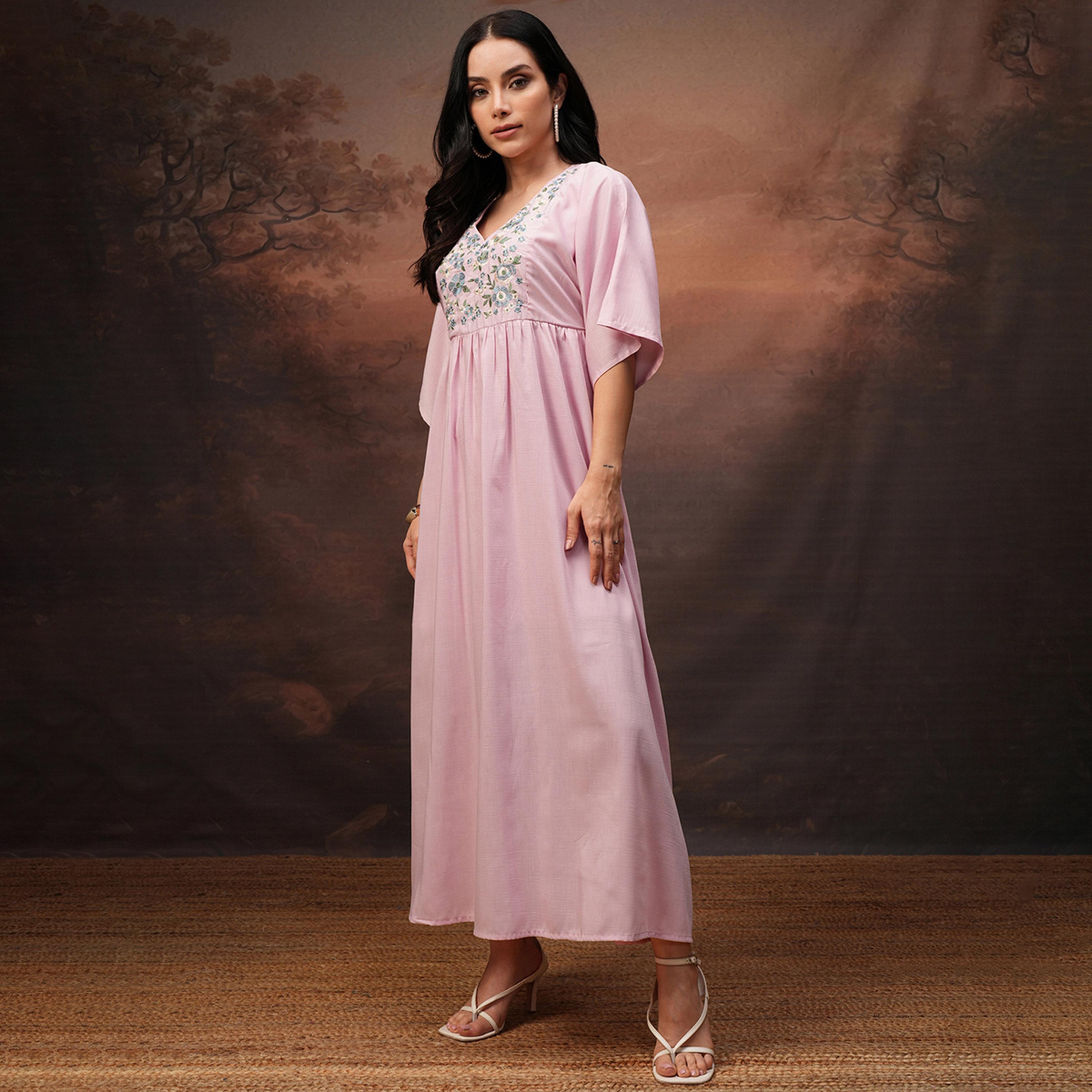 Vishudh X Styli Women Floral Embroidered Maxi Dress-women-clothing-dresses-image-2