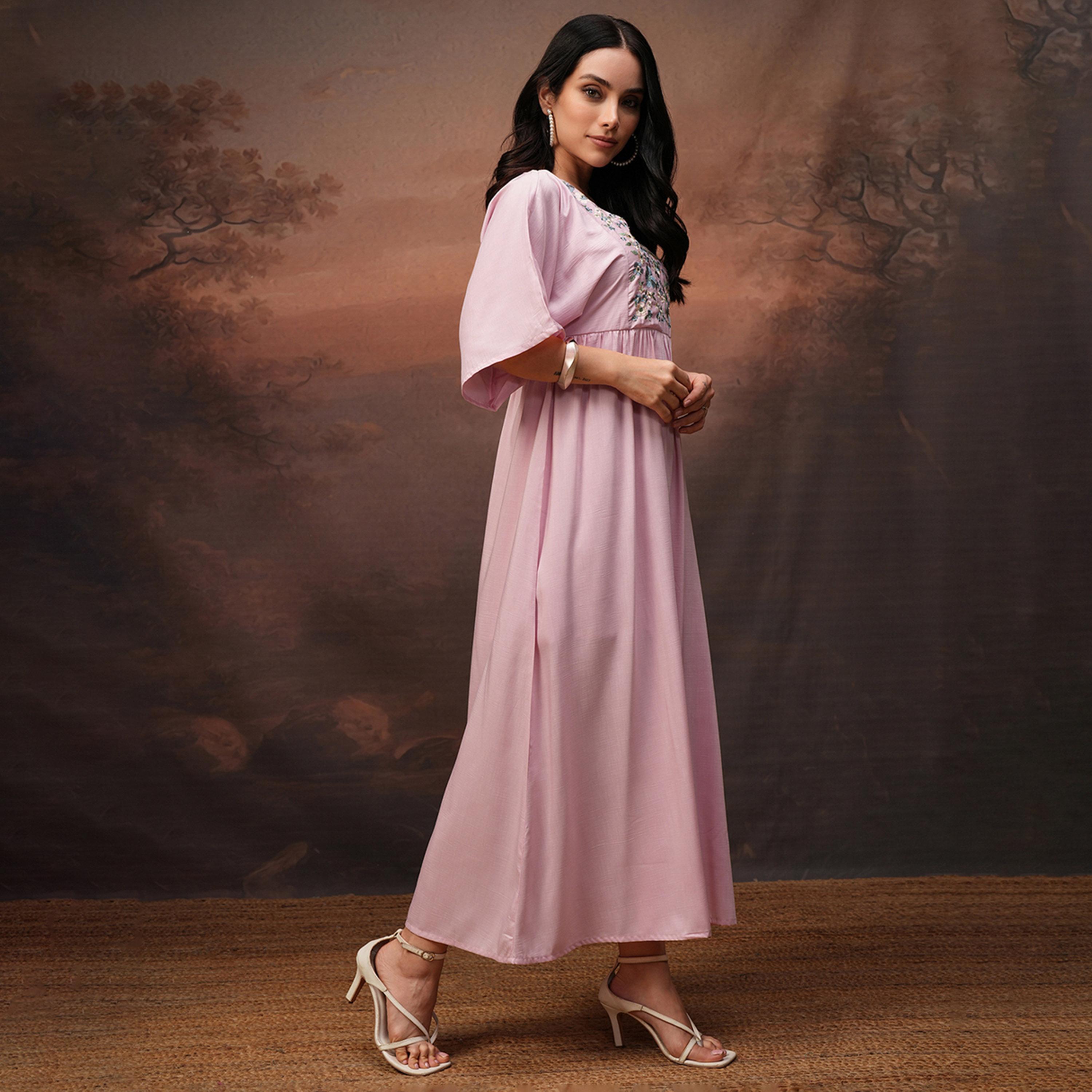 Vishudh X Styli Women Floral Embroidered Maxi Dress-women-clothing-dresses-image-4