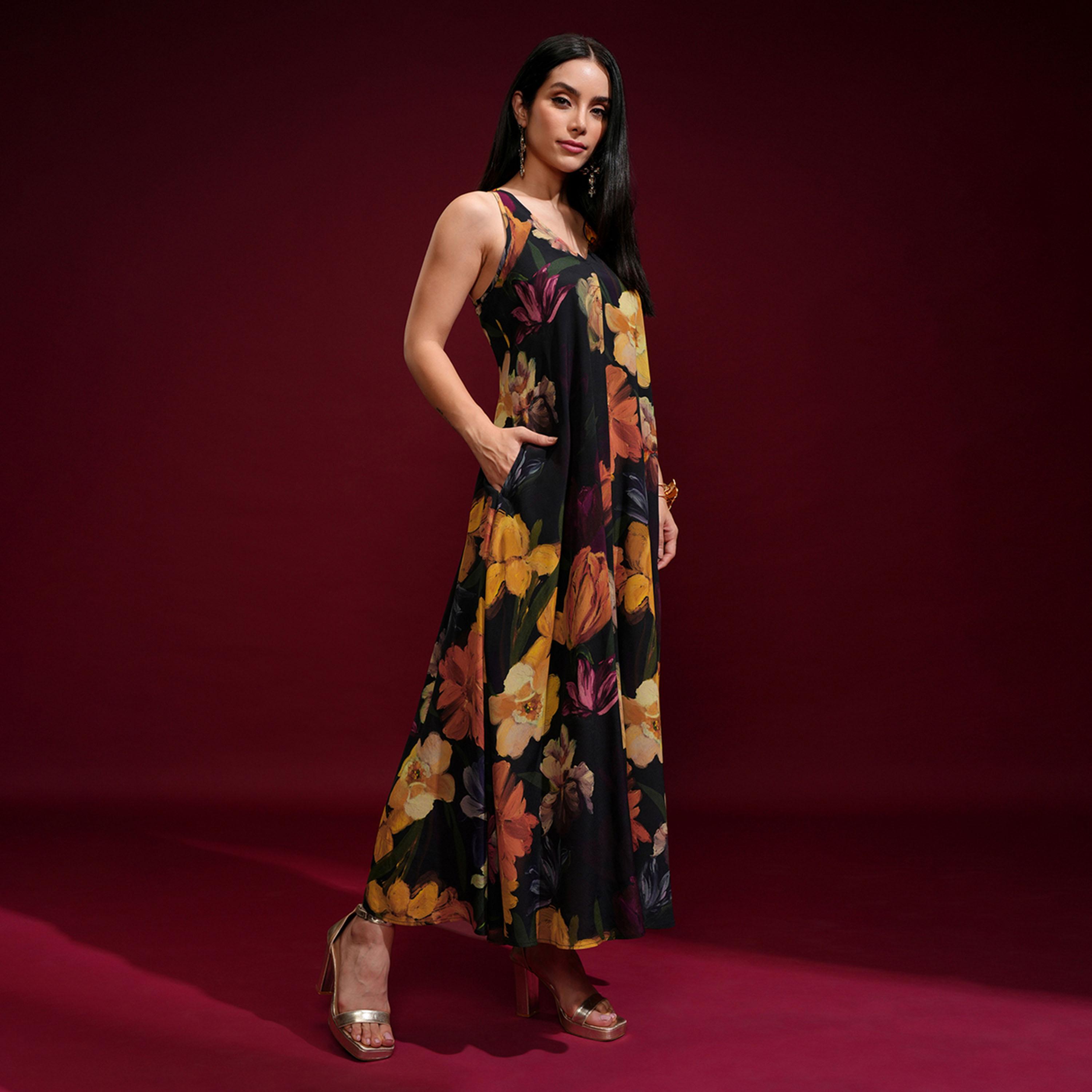 Vishudh X Styli Women Floral Print Maxi Dress-women-clothing-dresses-image-6