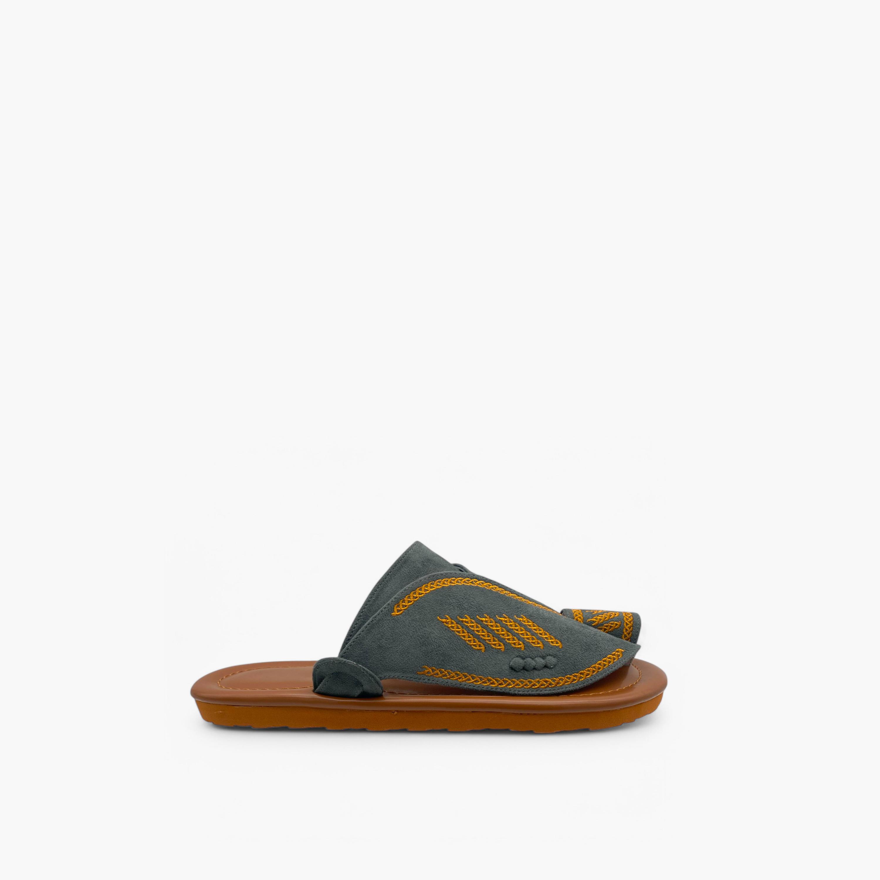 Al Fanoos Men's Royal Comfort Slip-On Shargi Sandals-men-shoes-sandals-image-3