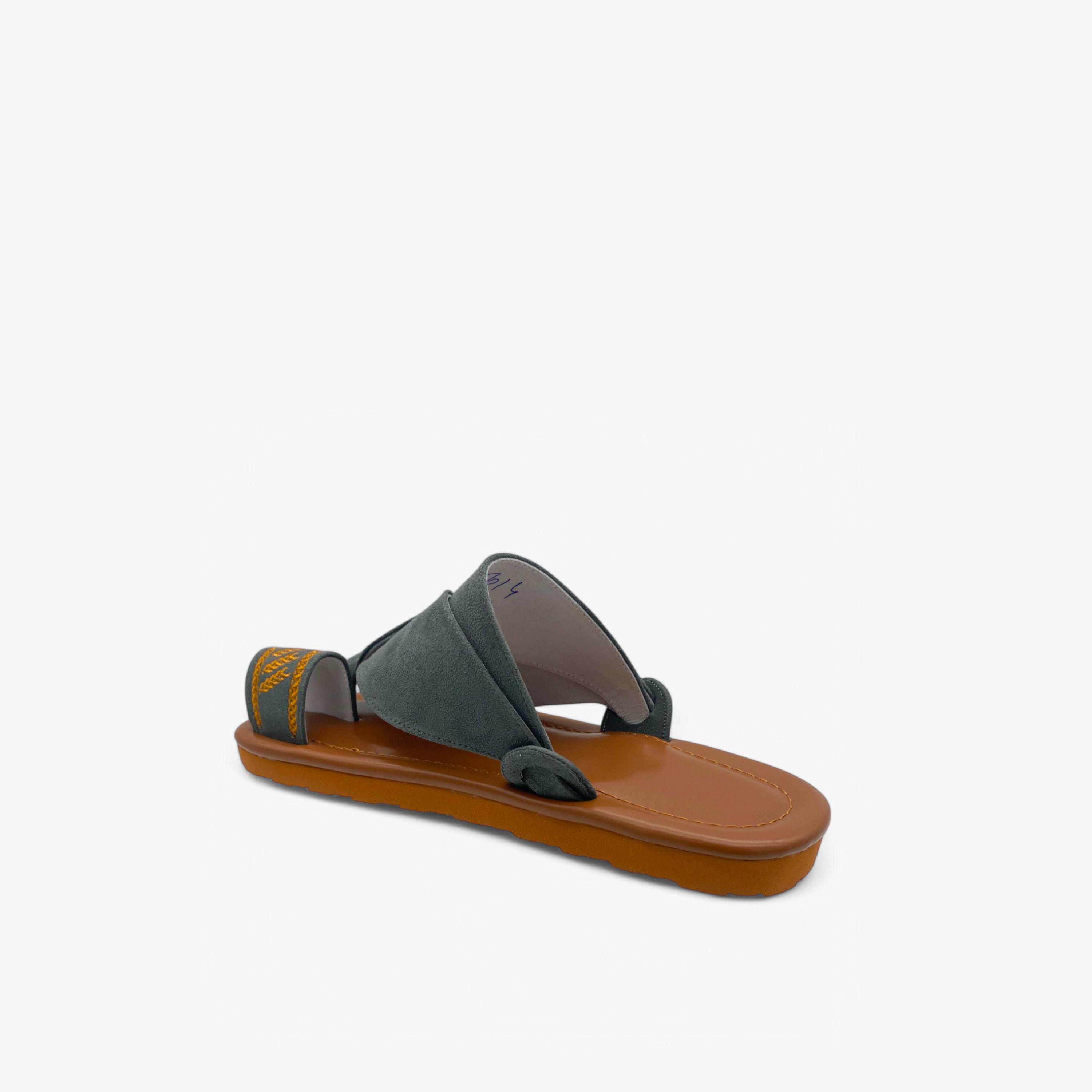 Al Fanoos Men's Royal Comfort Slip-On Shargi Sandals-men-shoes-sandals-image-4