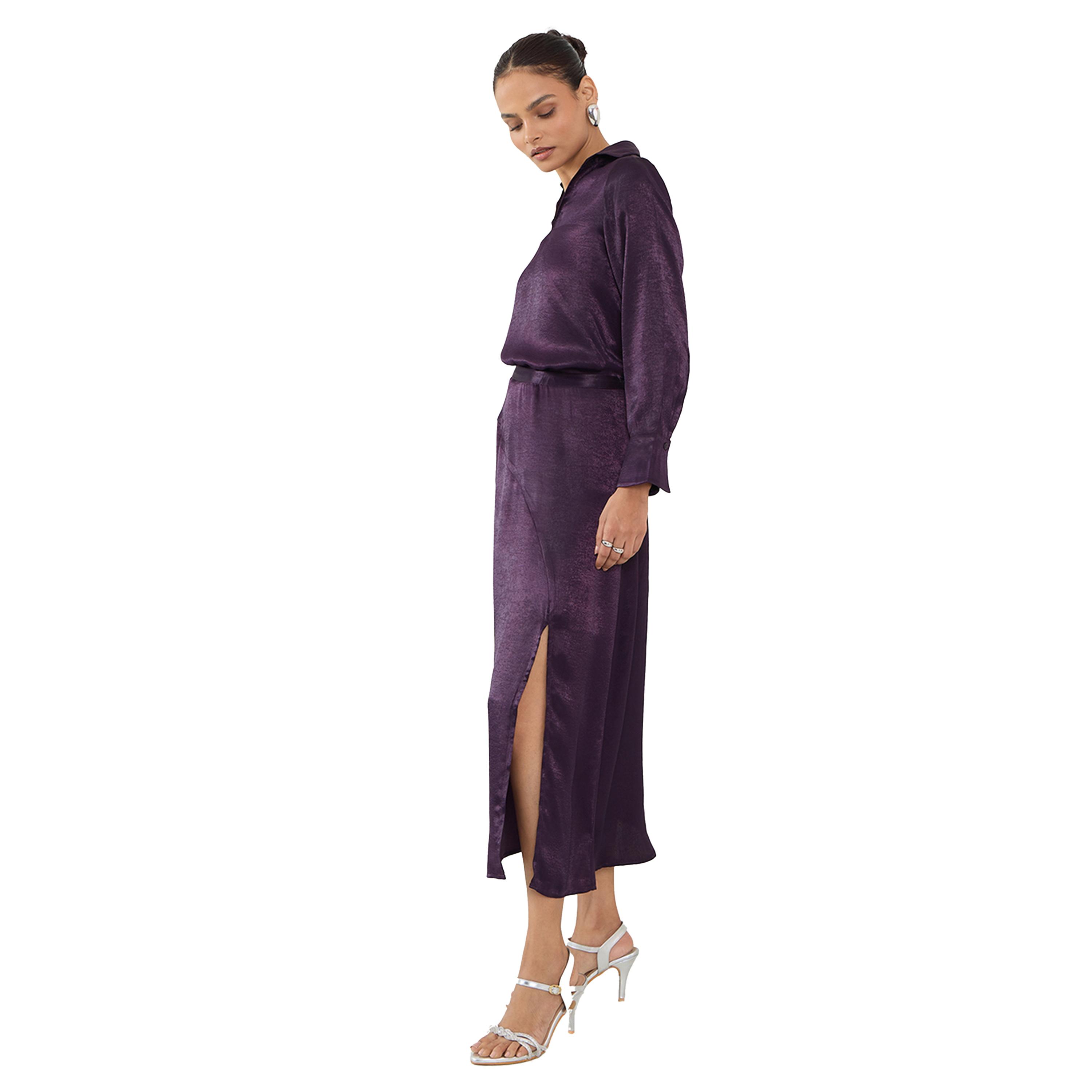 فيميلا × ستايلي-  تنسيقات بلوزة وتنورة من الساتان بتصميم ذاتي-women-clothing-coordsets-image-2