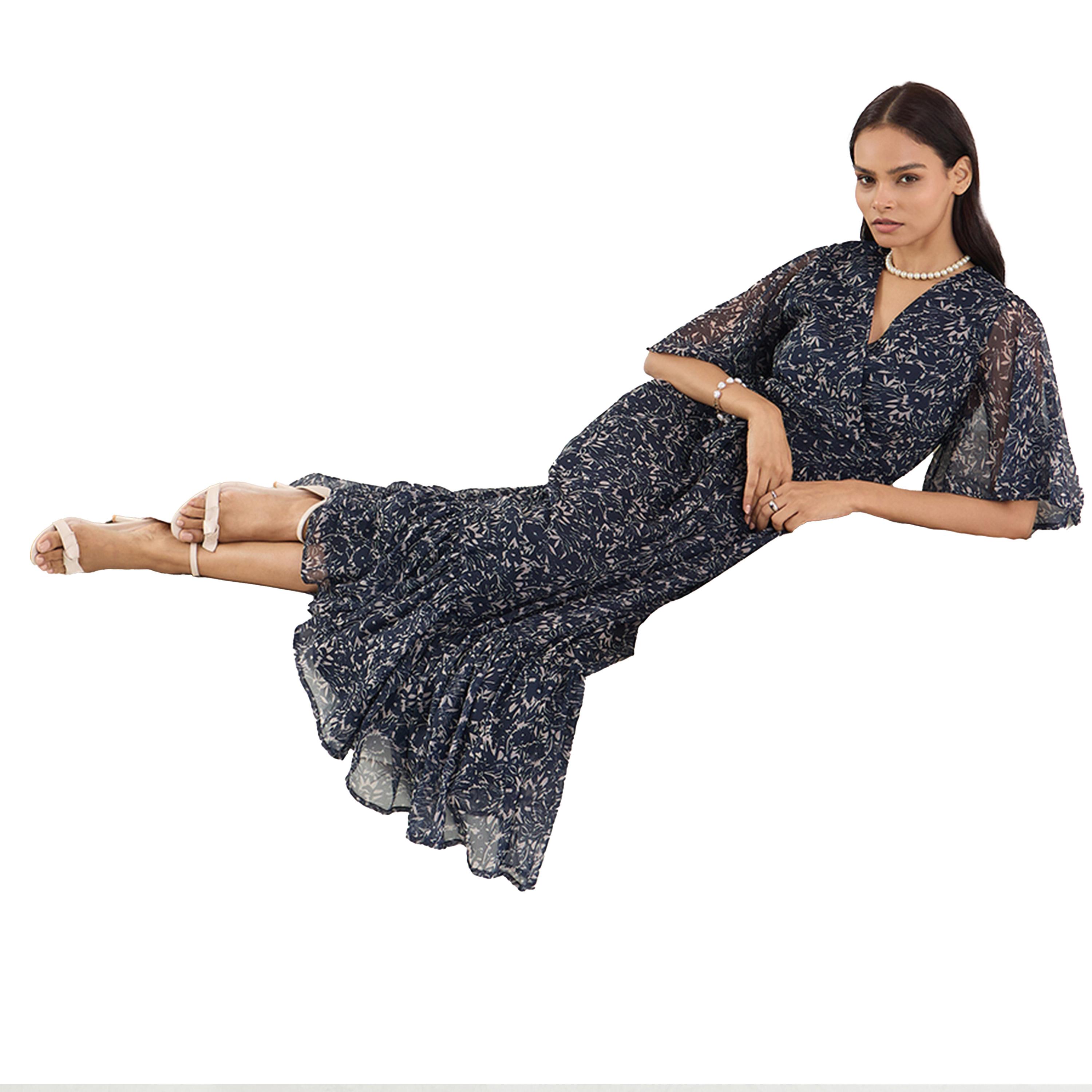 Femmella X Styli Floral Print Wrap Look A-Line Maxi Dress-women-clothing-dresses-image-5
