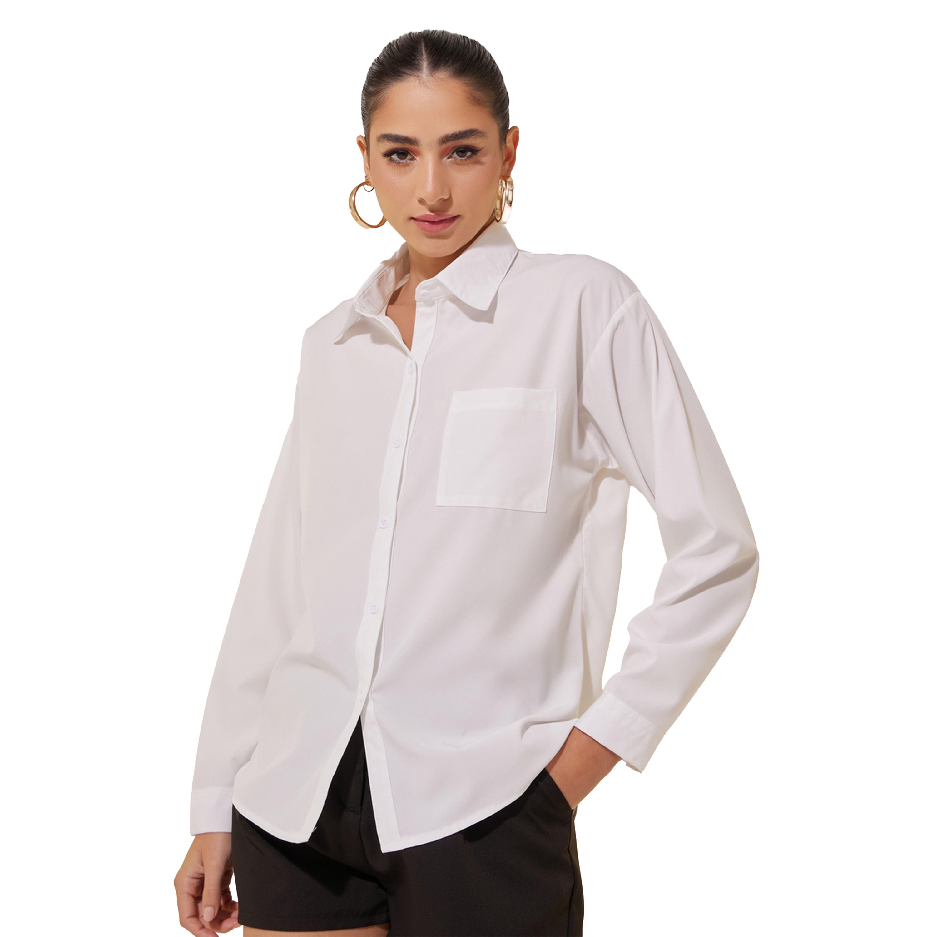 فيميلا × ستايلي-  فستان طويل بتصميم ملفوف أسود قصّة A-women-clothing-dresses-image-6