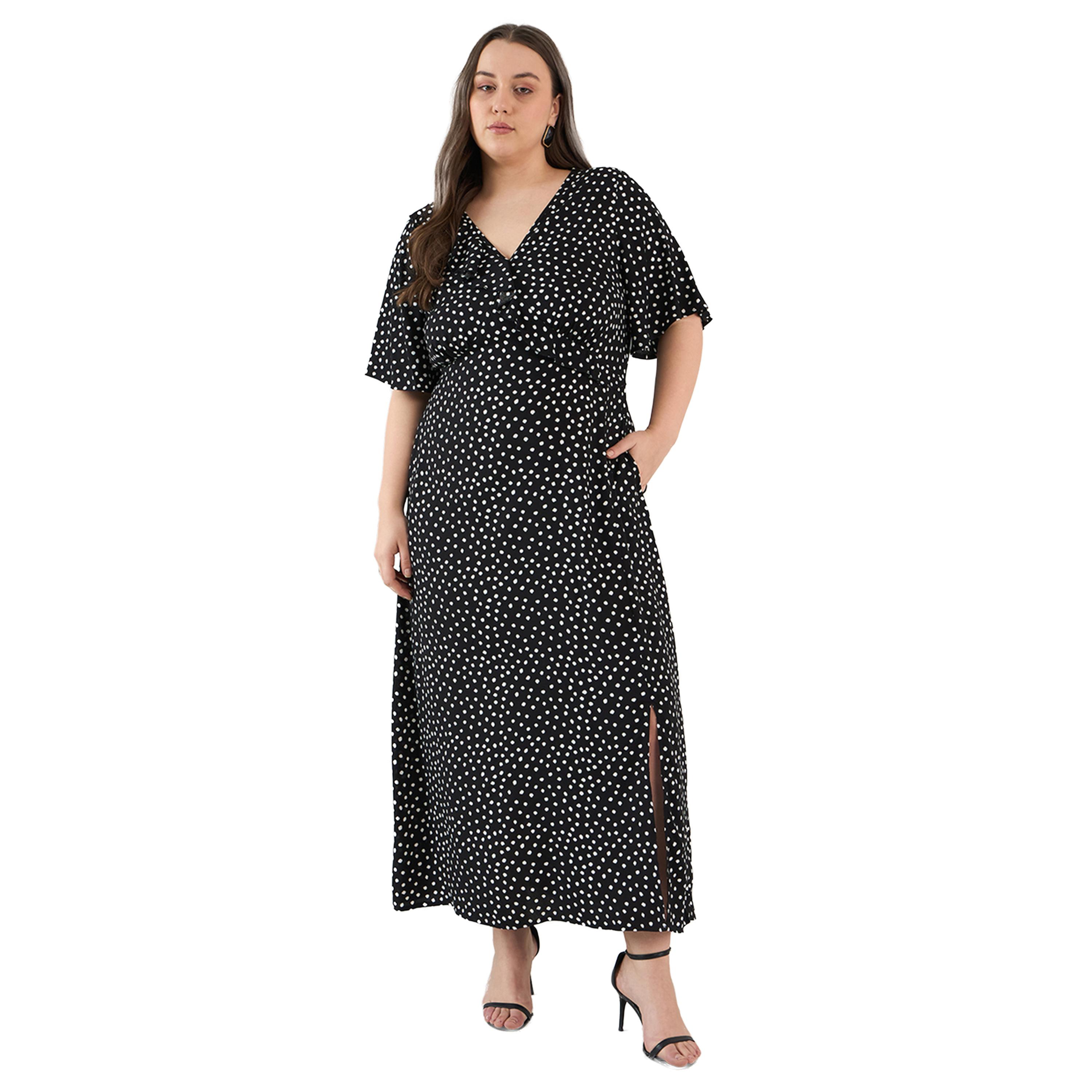 Femmella X Styli Plus Size All Over Print Ruffle Detail A-Line Maxi Dress-women-clothing-dresses-image-1