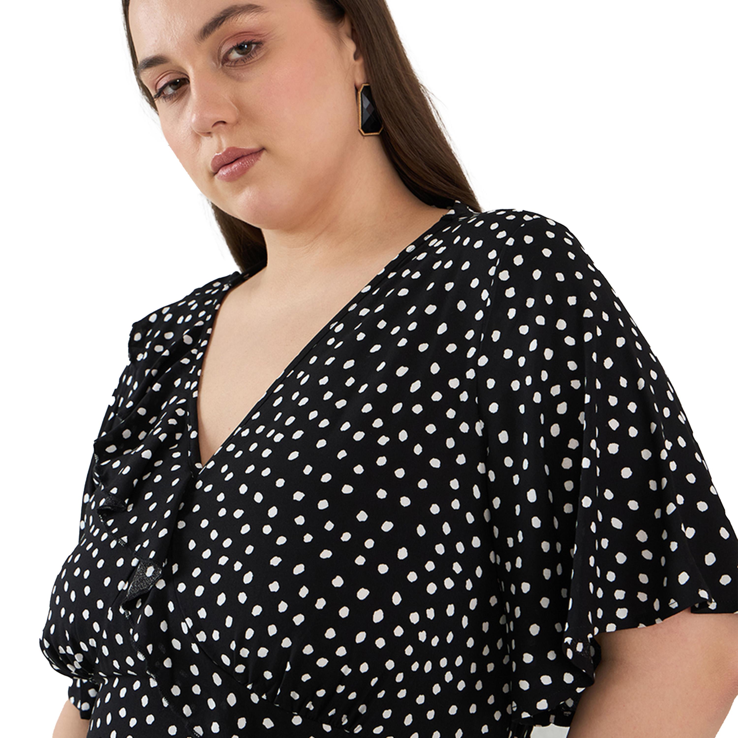 Femmella X Styli Plus Size All Over Print Ruffle Detail A-Line Maxi Dress-women-clothing-dresses-image-4