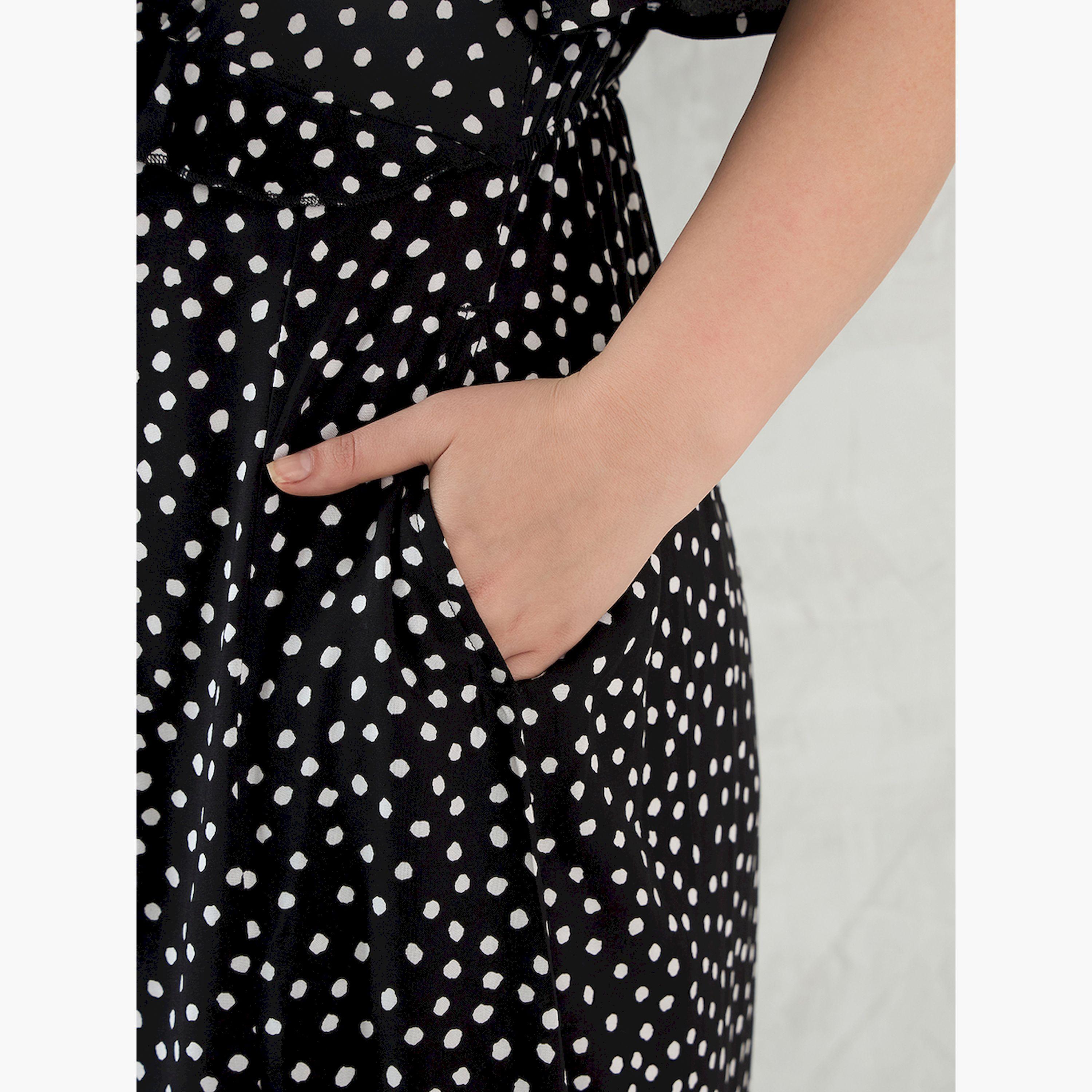 Femmella X Styli Plus Size All Over Print Ruffle Detail A-Line Maxi Dress-women-clothing-dresses-image-5