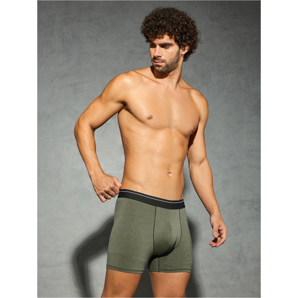 Technosport Men Solid 2-Way Stretch Trunks-men-clothing-innerwear-underwear-image-2