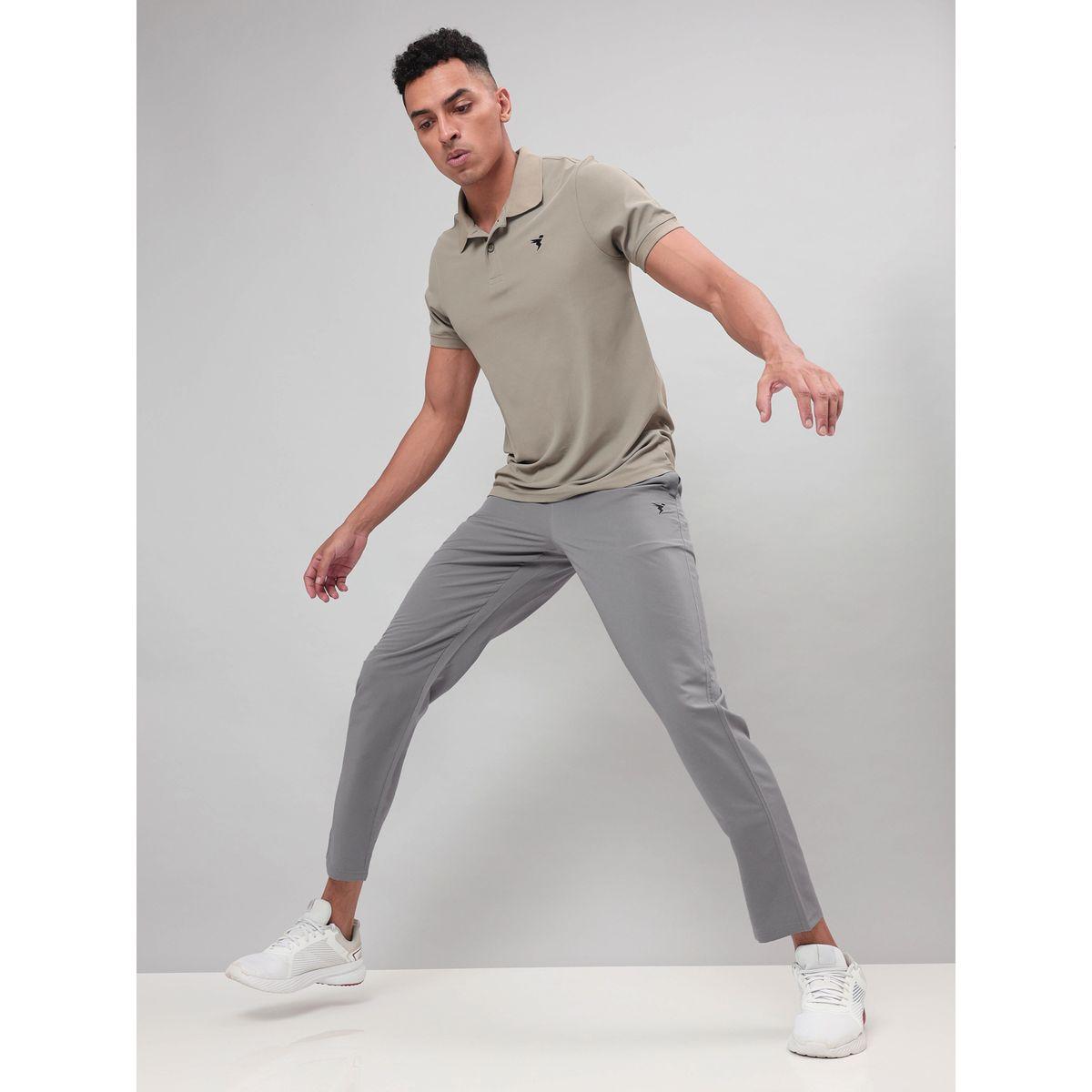 Technosport Solid Mid Rise Regular Fit Joggers-men-clothing-bottoms-joggers-image-1