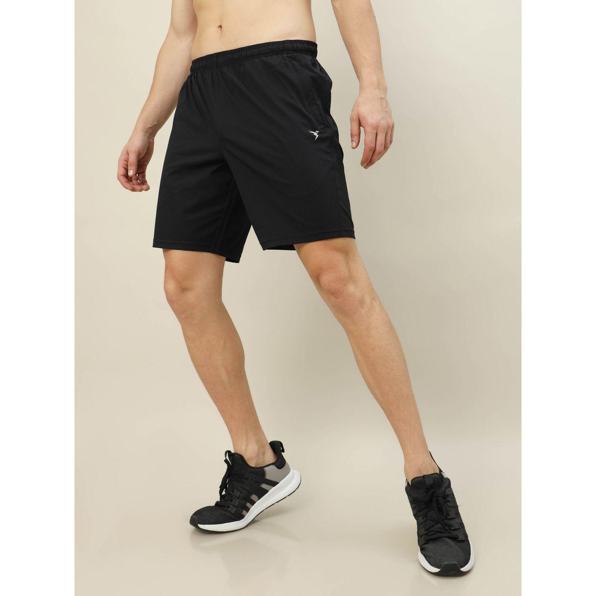 Technosport Solid 4-Way Stretch Joggers-men-clothing-bottoms-shorts-image-2