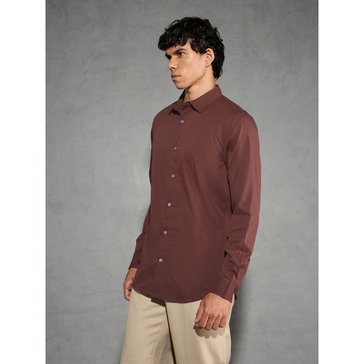 قميص بأكمام طويلة وقصة عادية-men-clothing-shirts-image-3