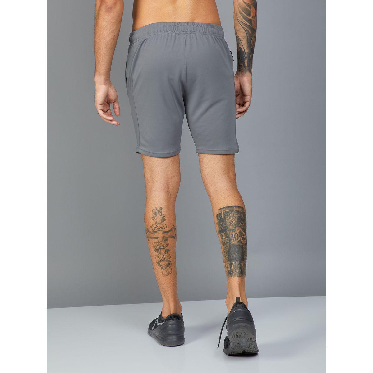 Technosport Solid Mid Rise Regular Fit Shorts-men-clothing-bottoms-shorts-image-3