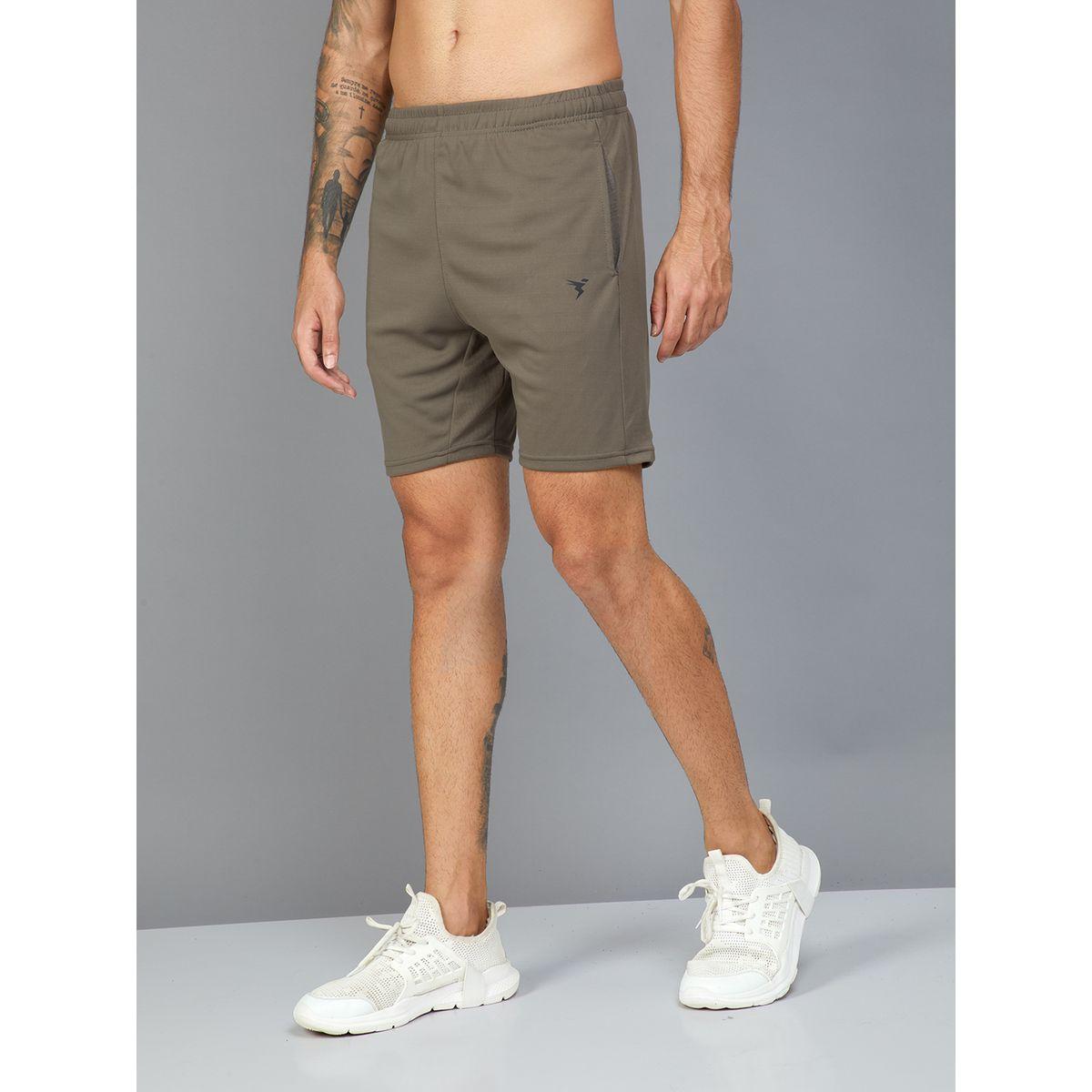 Technosport Solid Regular Fit Shorts-men-clothing-bottoms-shorts-image-2