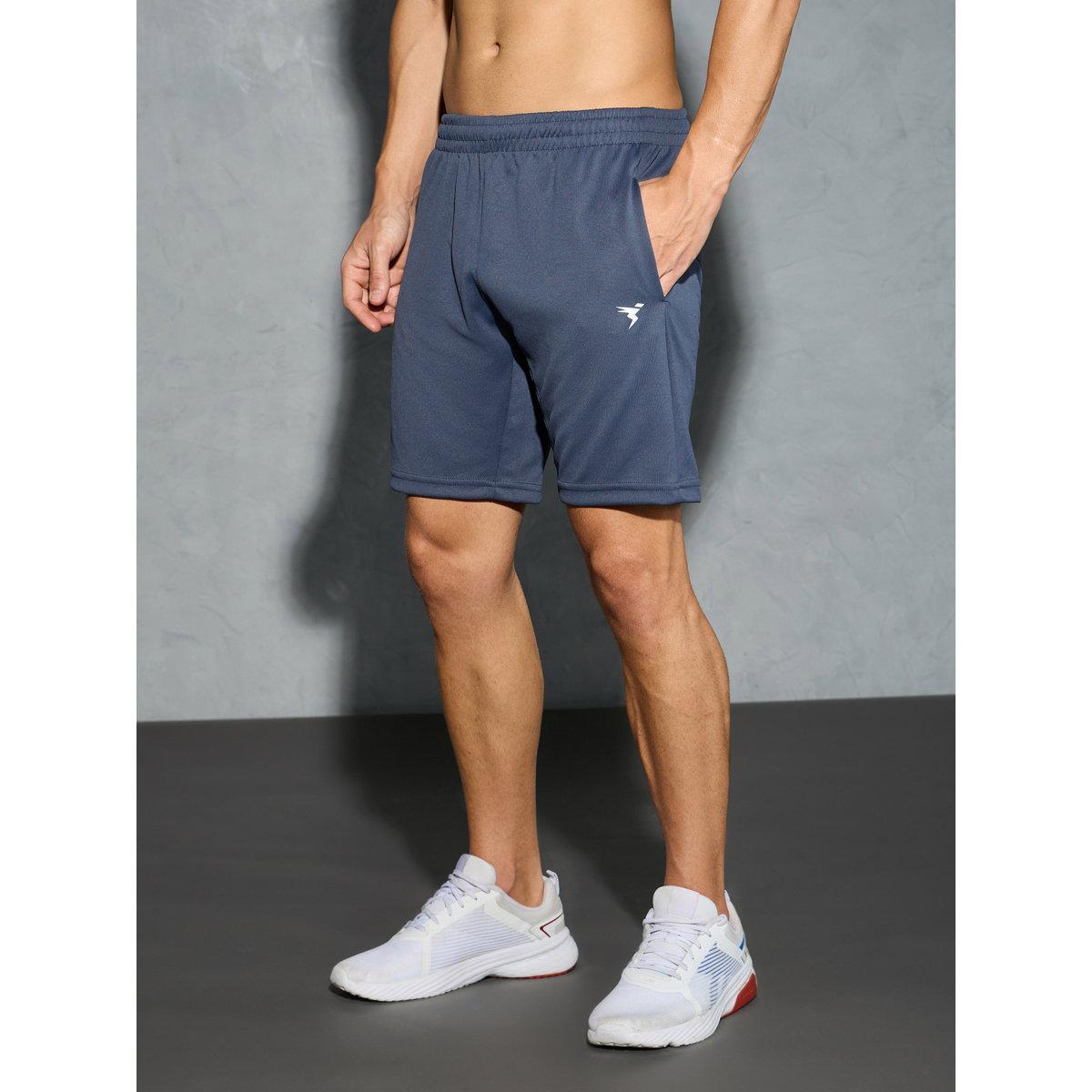 Technosport Men Solid Slim Fit Shorts-men-clothing-bottoms-shorts-image-3