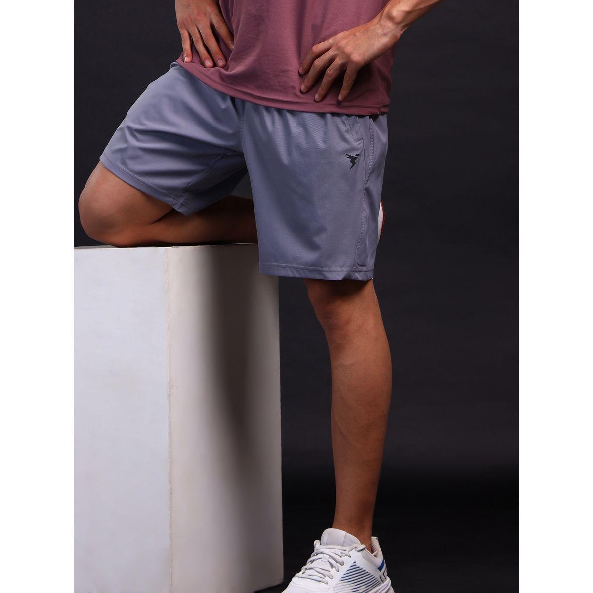 Technosport Solid 2-Way Stretch Shorts-men-clothing-bottoms-shorts-image-1