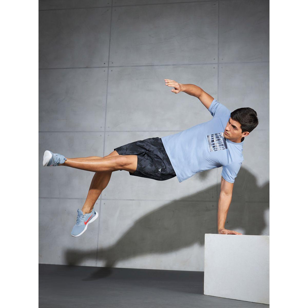 Technosport Solid 2-Way Stretch Tie-Dye Print Shorts-sports-men-clothing-bottoms-shorts-image-5