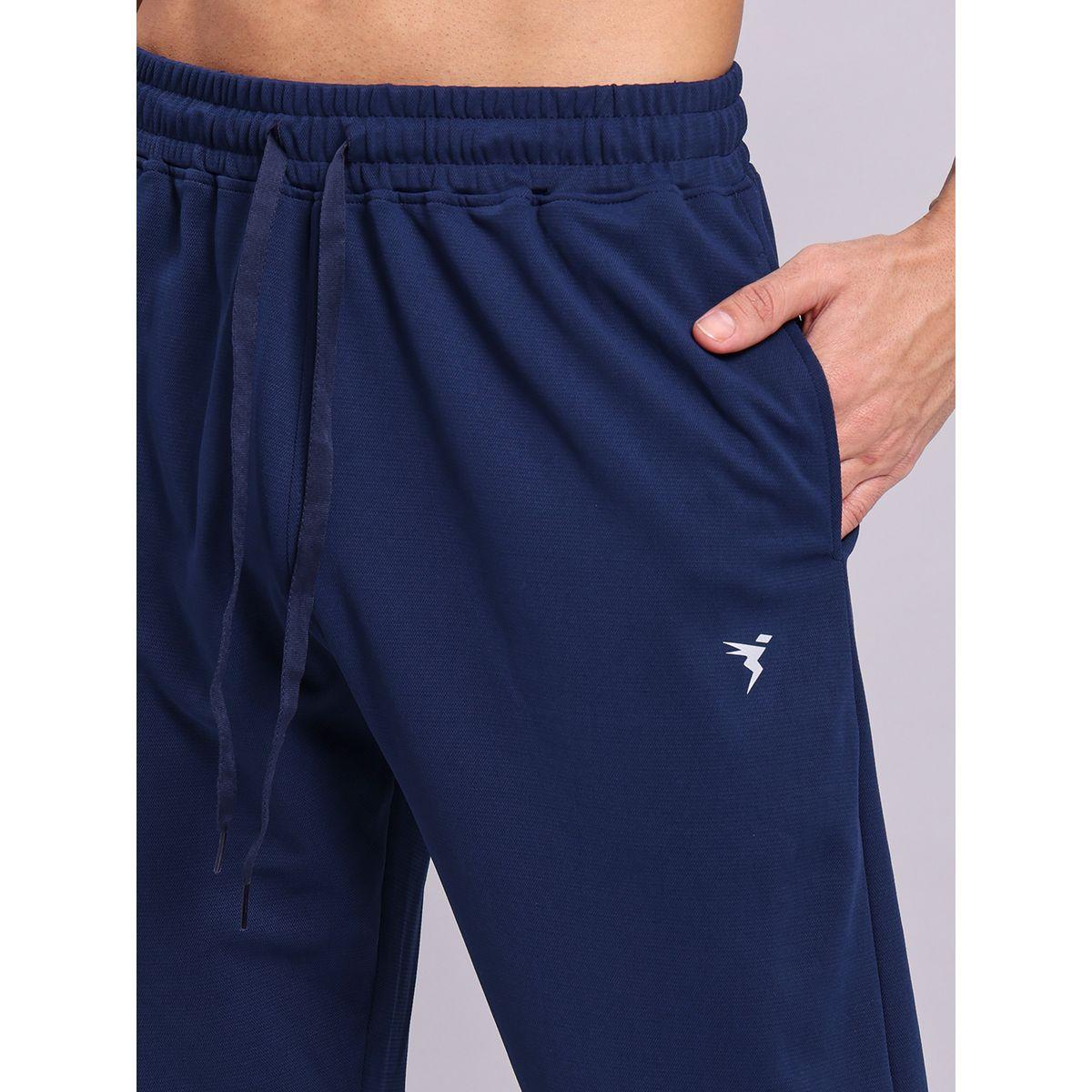 Technosport Men Blue Solid 4-Way Stretch Track Pants-men-clothing-bottoms-joggers-image-5