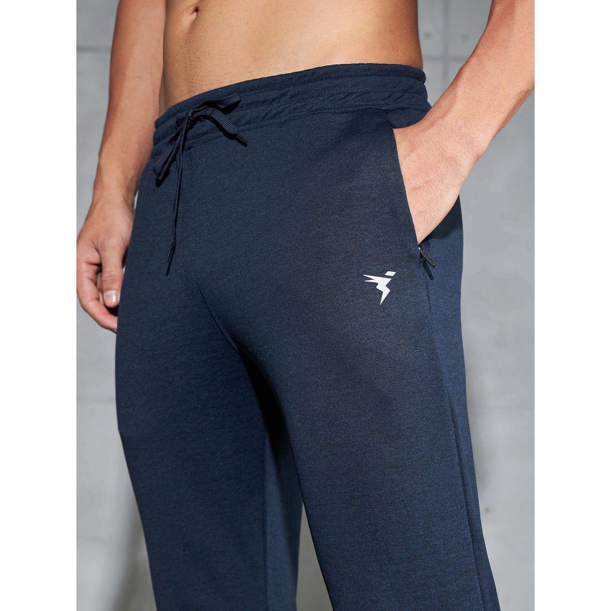 Technosport Solid Mid Rise Stretch Trackpants-men-clothing-sportswearandactivewear-bottoms-image-3