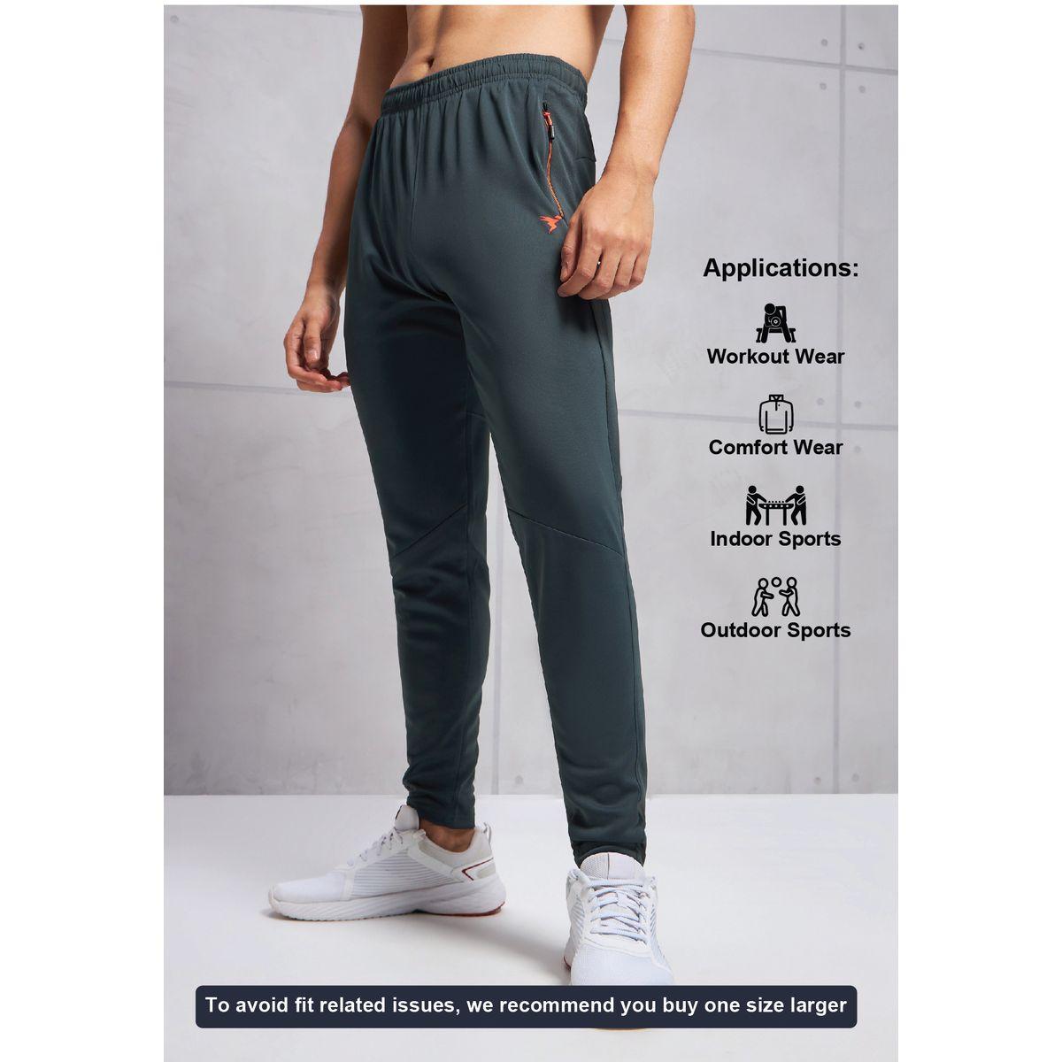 Technosport Men Solid Slim Fit Track Pants-men-clothing-bottoms-joggers-image-5