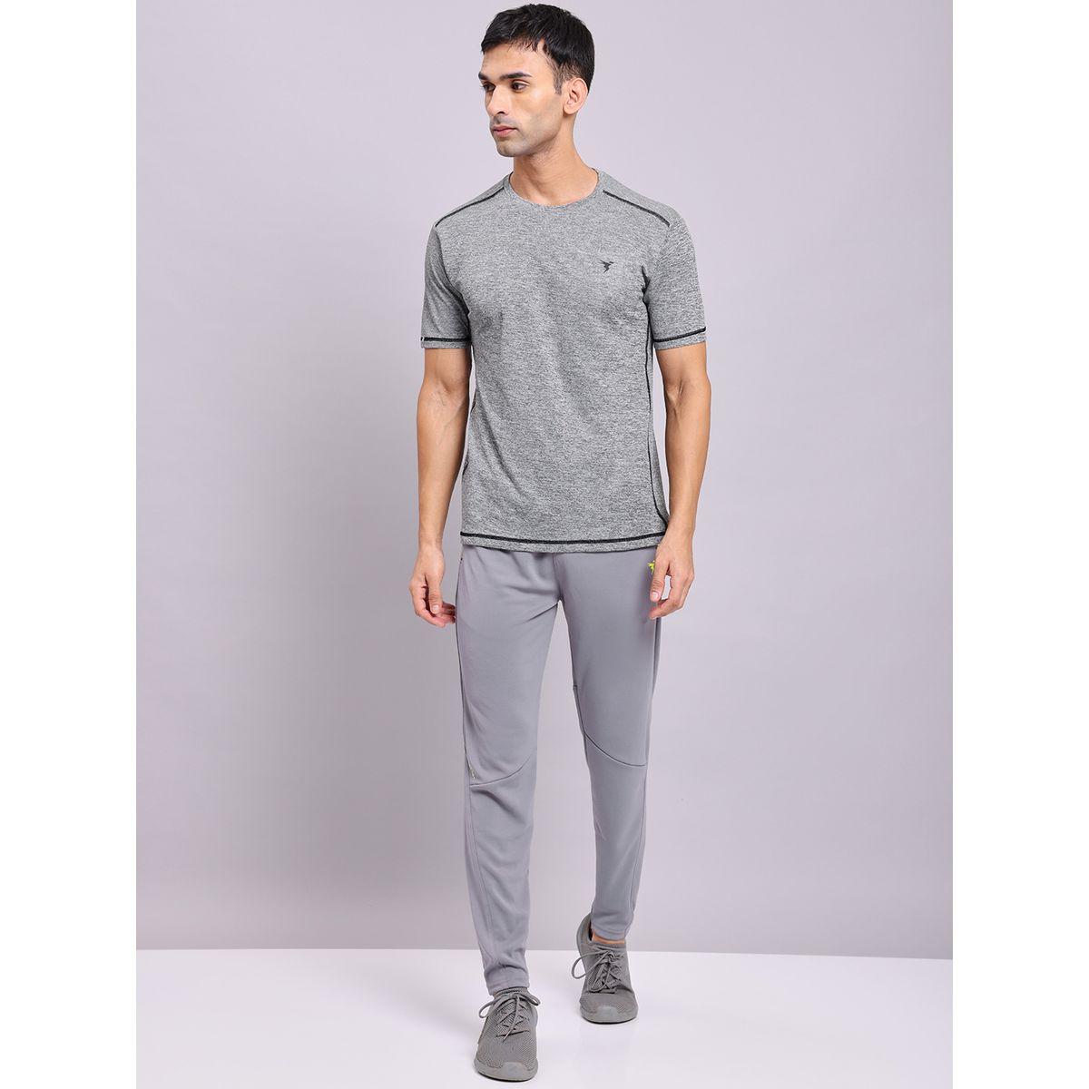 بنطال رياضي سادة بخصر مطاطي-men-clothing-bottoms-joggers-image-2