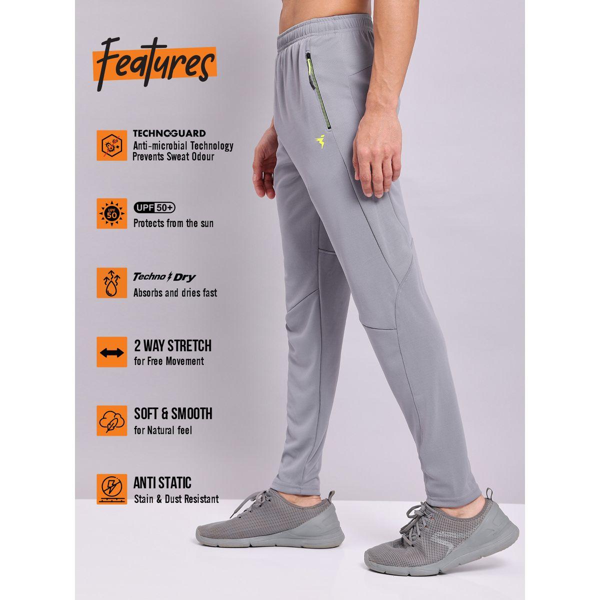 بنطال رياضي سادة بخصر مطاطي-men-clothing-bottoms-joggers-image-1