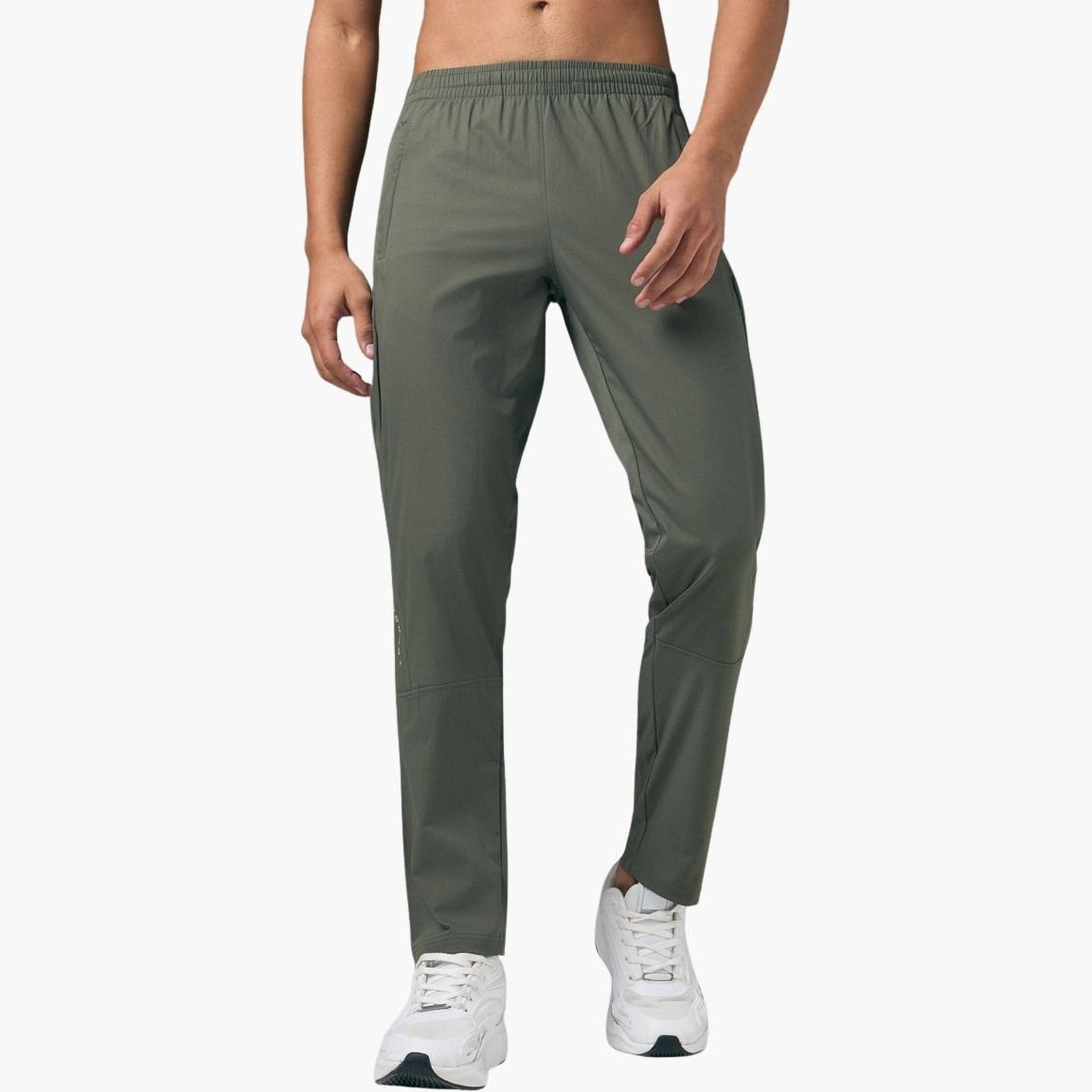 Technosport Men Solid Slim Fit Sports Track Pants-men-clothing-sportswearandactivewear-bottoms-joggers-image-1