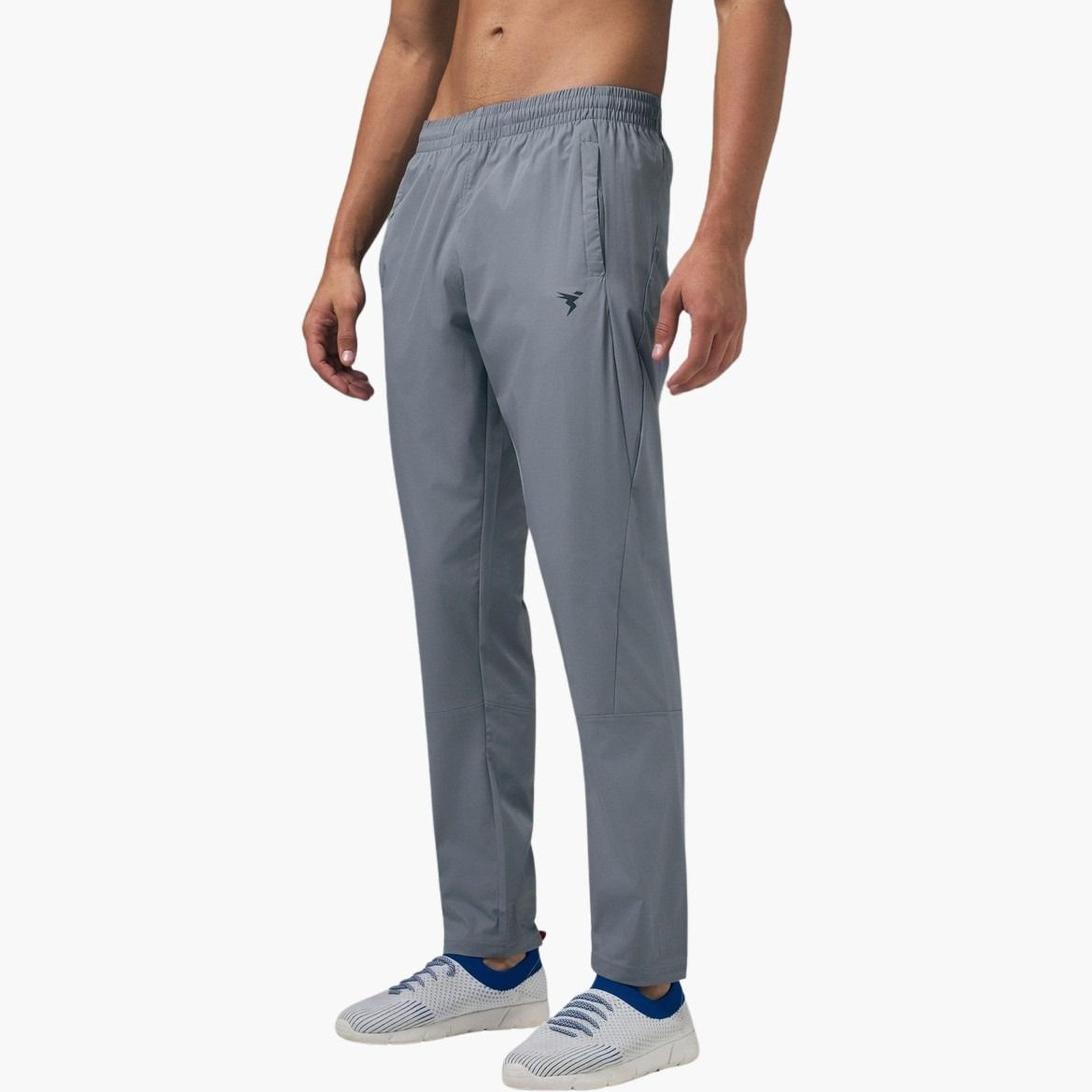 Technosport Men Solid Slim Fit Sports Track Pants-men-clothing-sportswearandactivewear-bottoms-joggers-image-2