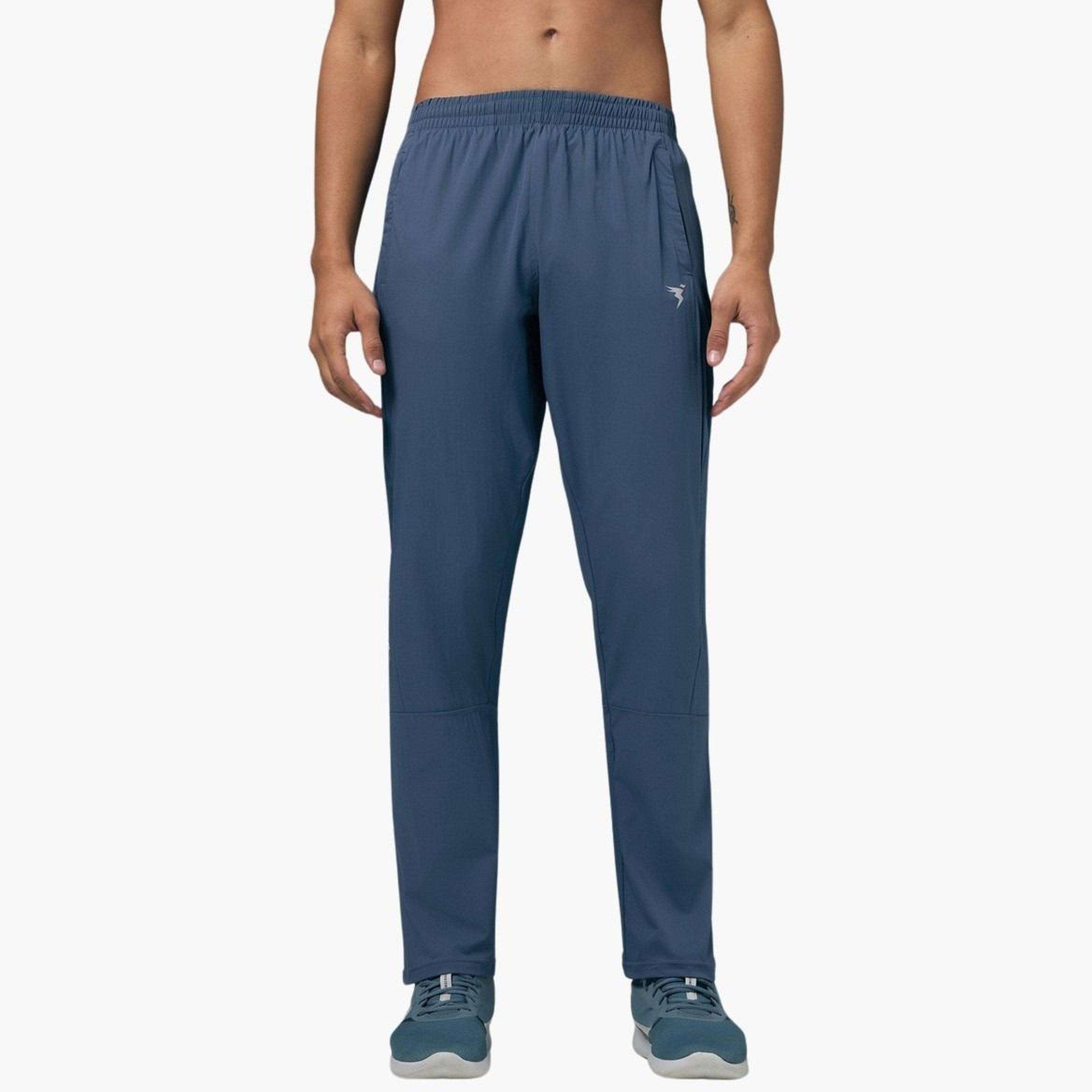Technosport Men Solid Slim Fit Sports Track Pants-men-clothing-sportswearandactivewear-bottoms-joggers-image-1