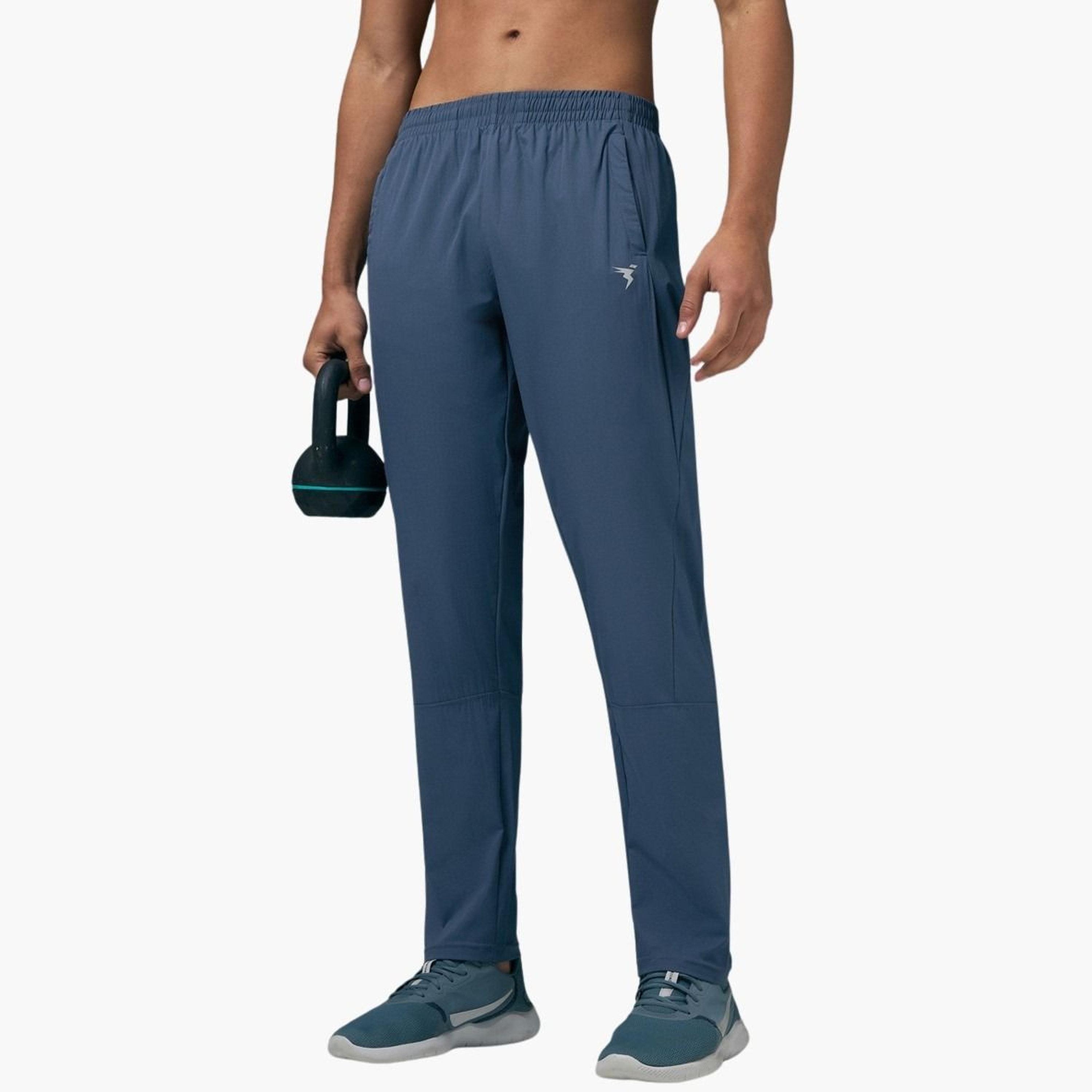 Technosport Men Solid Slim Fit Sports Track Pants-men-clothing-sportswearandactivewear-bottoms-joggers-image-3