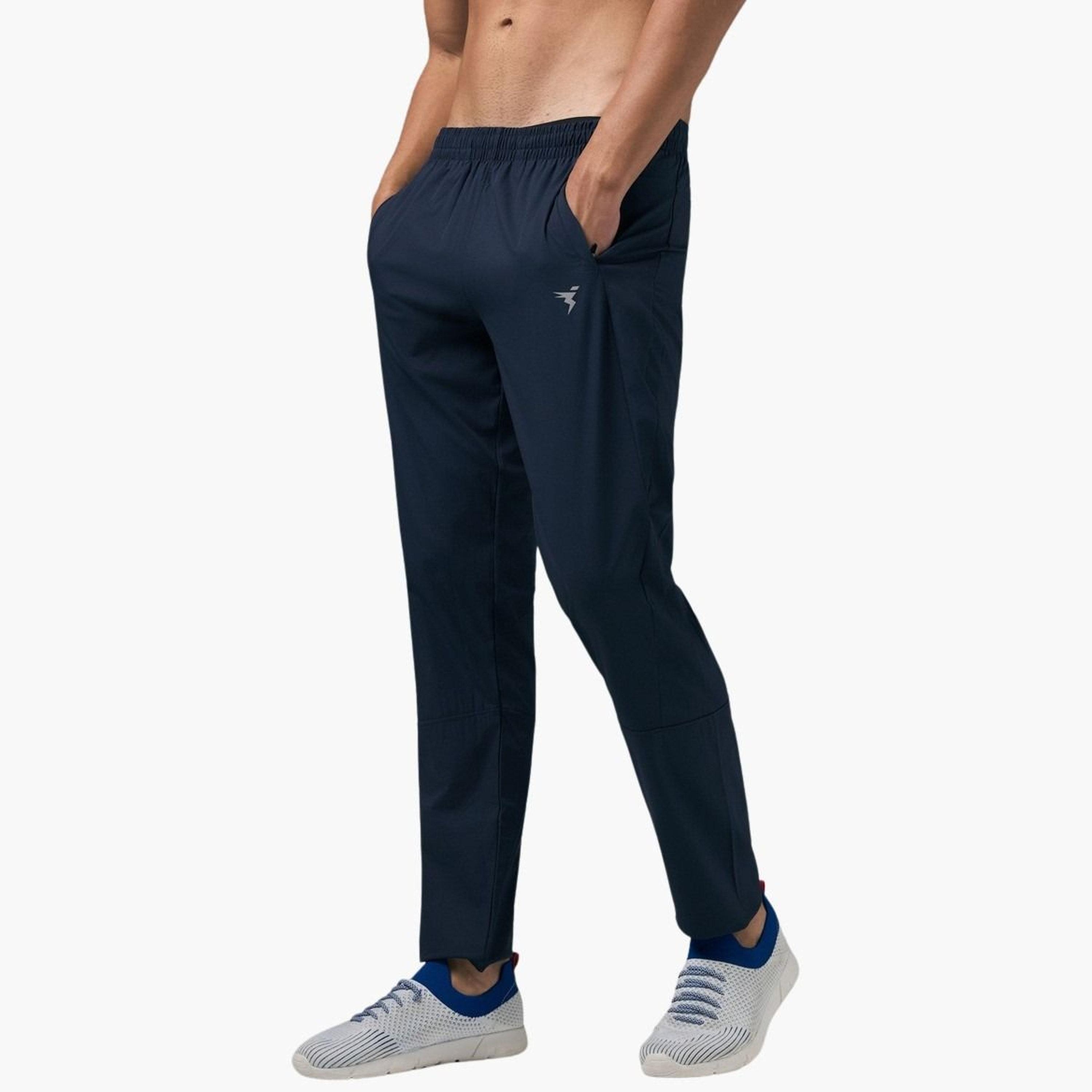Technosport Men Solid Slim Fit Sports Track Pants-men-clothing-sportswearandactivewear-bottoms-joggers-image-3