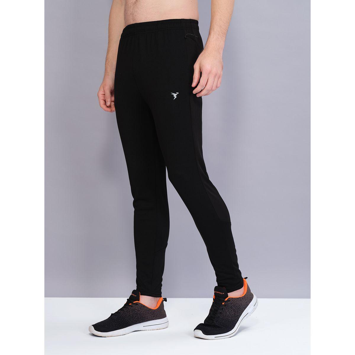 Technosport Solid Elasticated Waistband Track Pants-men-clothing-bottoms-joggers-image-1