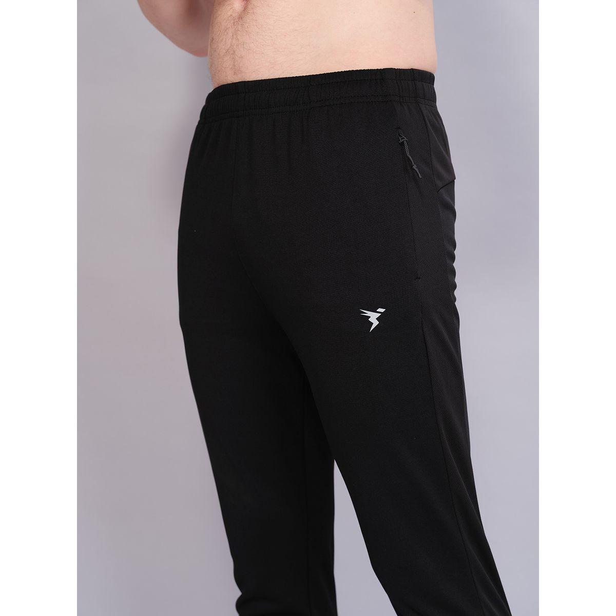 بنطال رياضي سادة بخصر مطاطي-men-clothing-bottoms-joggers-image-2
