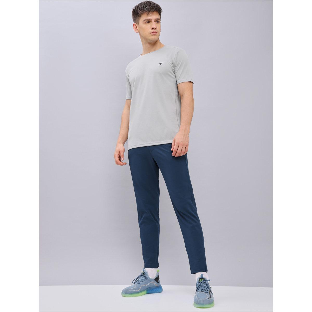 Technosport Men Solid Relaxed Fit Track Pants-men-clothing-bottoms-joggers-image-1