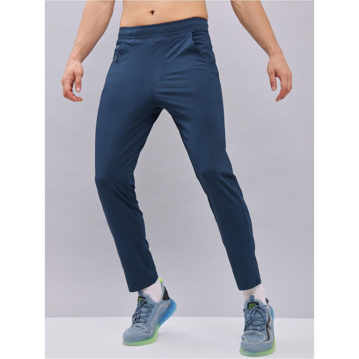 Technosport Men Solid Relaxed Fit Track Pants-men-clothing-bottoms-joggers-image-2