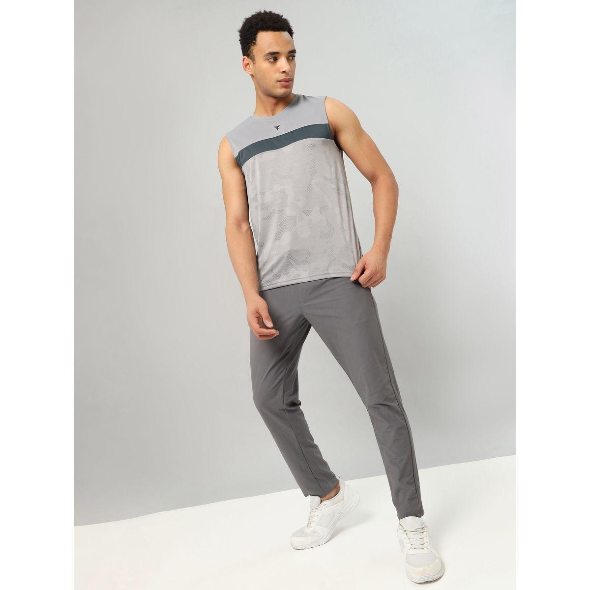 Technosport Solid 4-Way Stretch Track Pants-men-clothing-bottoms-joggers-image-1