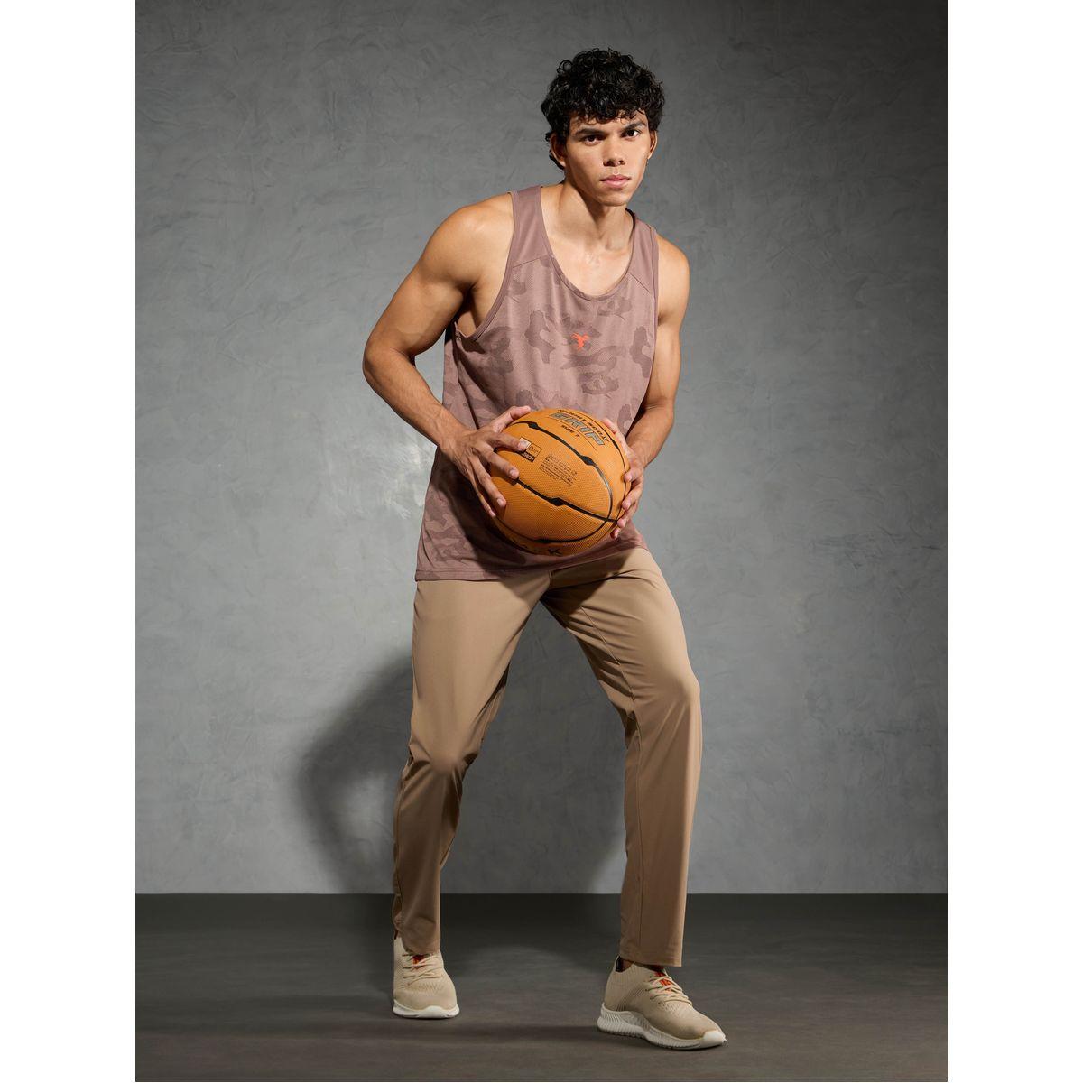 Technosport Solid 4-Way Stretch Track Pants-men-clothing-bottoms-joggers-image-1