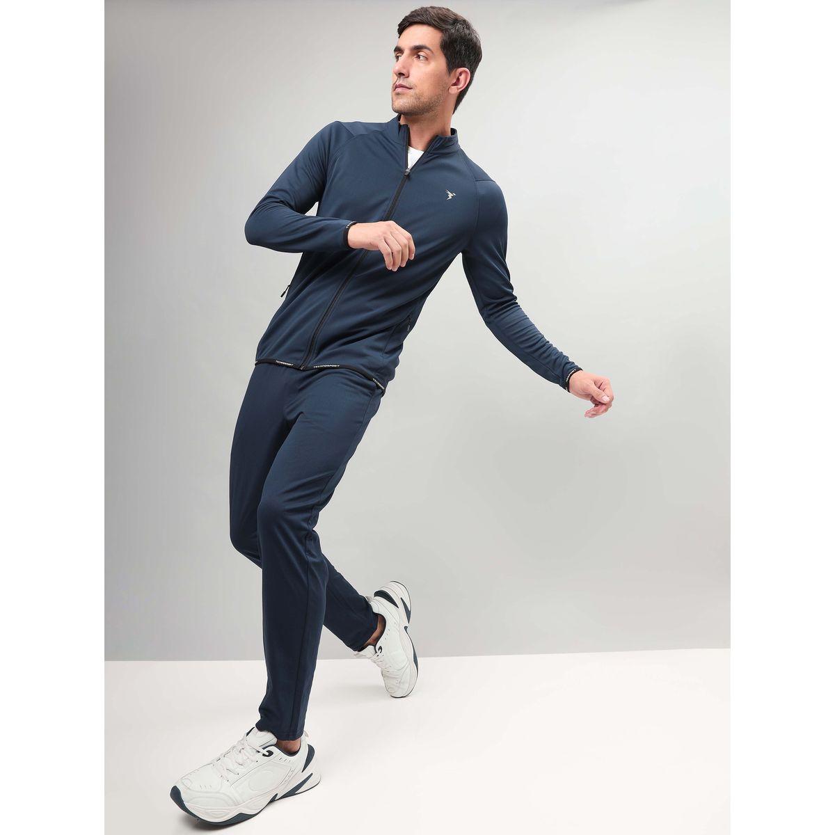 Technosport Solid 4-Way Stretch Track Pants-men-clothing-bottoms-joggers-image-1