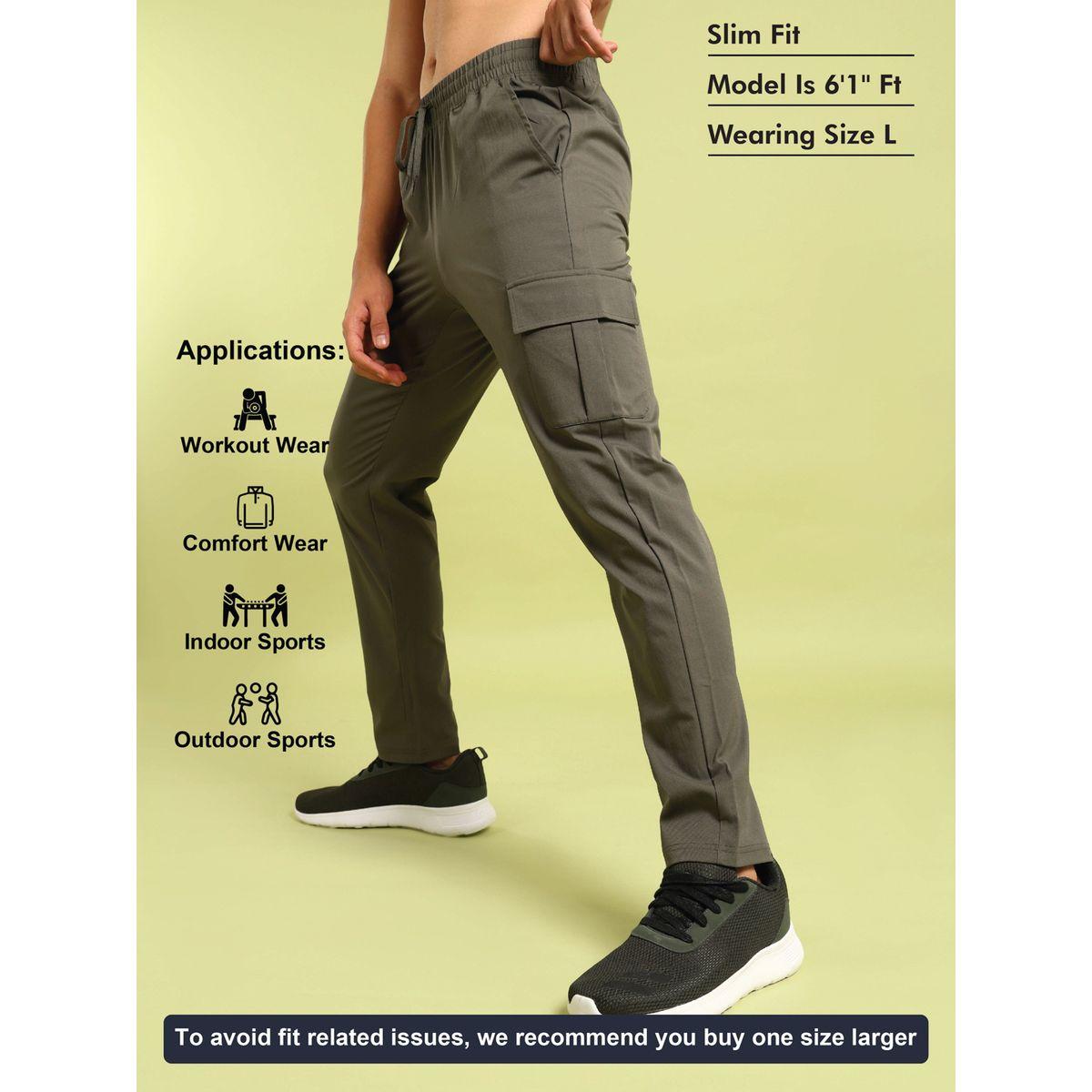 Technosport Solid 2-Way Stretch Cargo Pants-men-clothing-sportswearandactivewear-bottoms-image-4