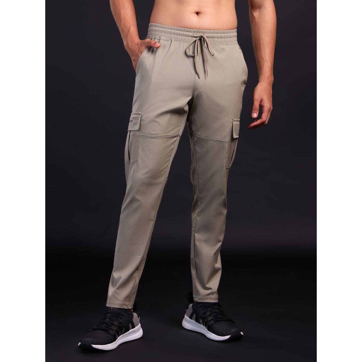 Technosport Solid 2-Way Stretch Cargo Pants-men-clothing-sportswearandactivewear-bottoms-image-1