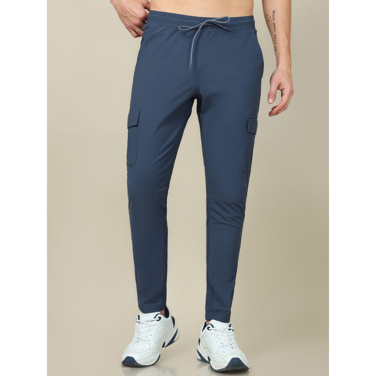 Technosport Solid 4-Way Stretch Cargo Pants-men-clothing-bottoms-joggers-image-1