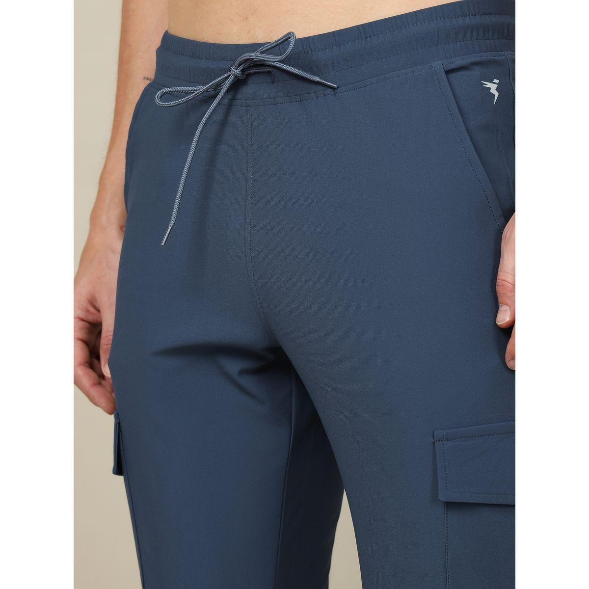 Technosport Solid 4-Way Stretch Cargo Pants-men-clothing-bottoms-joggers-image-2