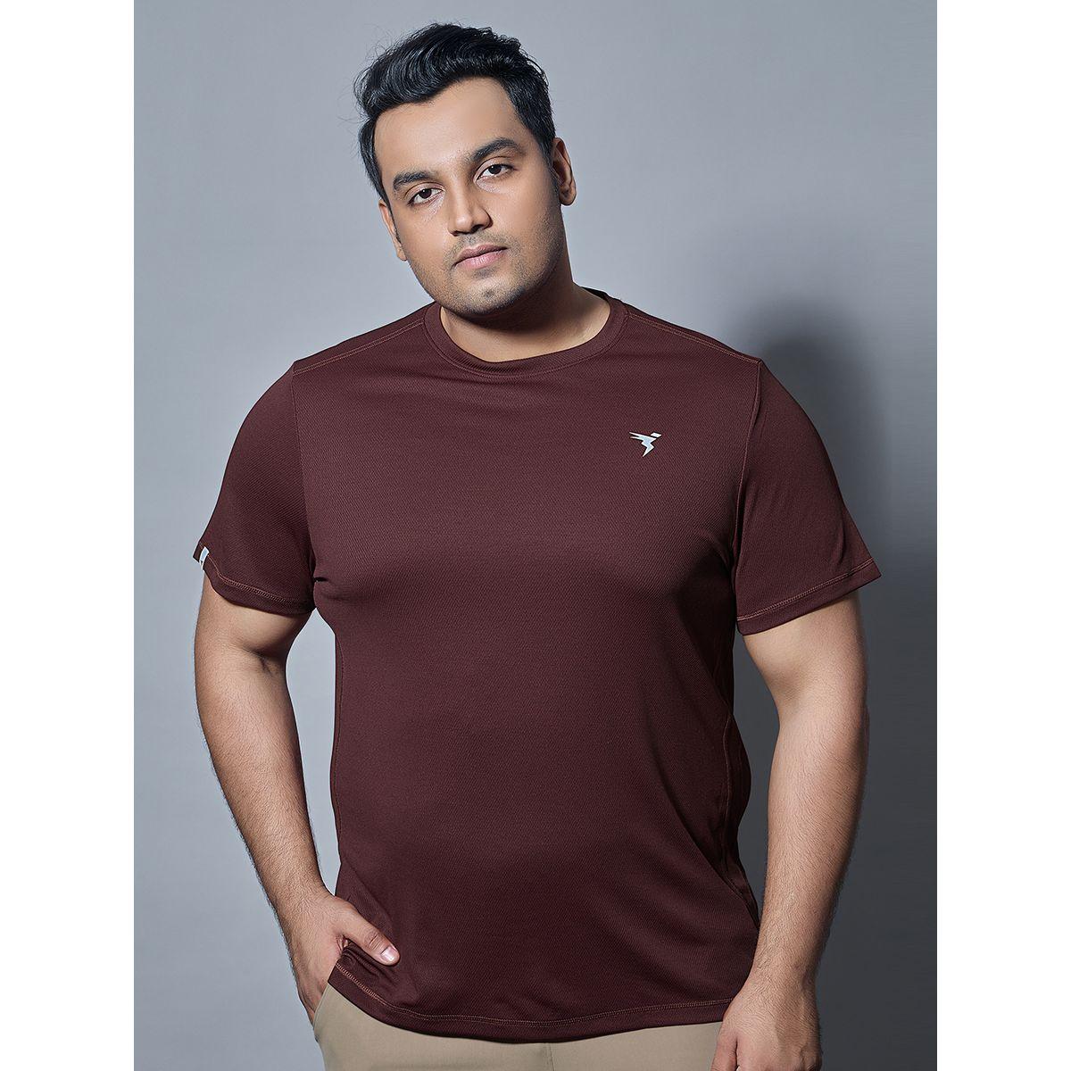 تيشيرت سادة بمقاس كبير وياقة دائرية-men-clothing-tshirtsandpolos-tshirts-image-2