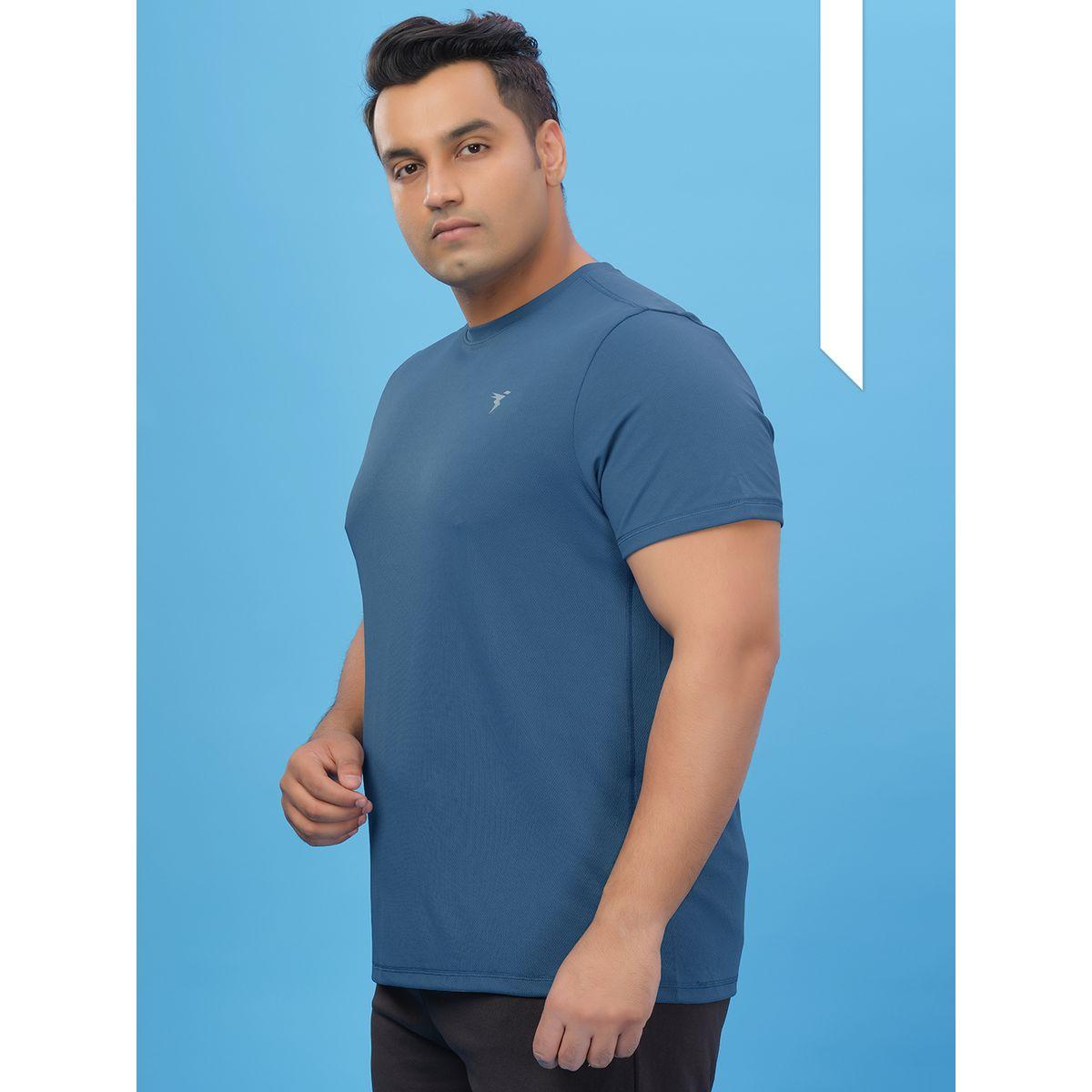 تيشيرت سادة بمقاس كبير وياقة دائرية-men-clothing-tshirtsandpolos-tshirts-image-2