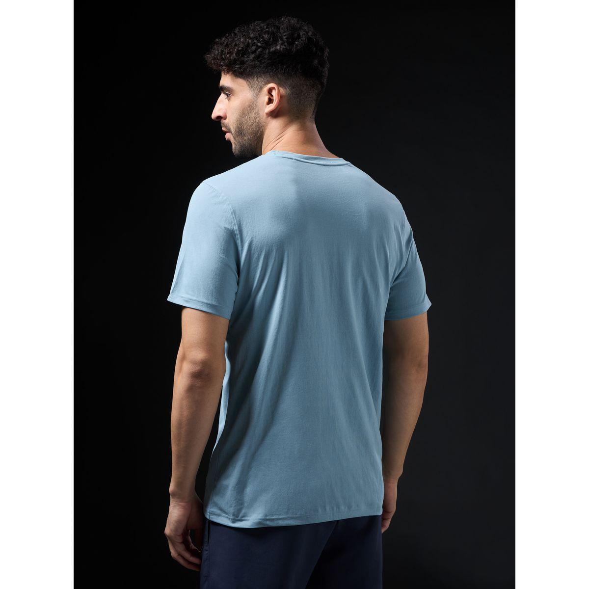 Technosport Solid 4-Way Stretch Crew Neck T-Shirt-men-clothing-tshirtsandpolos-tshirts-image-4