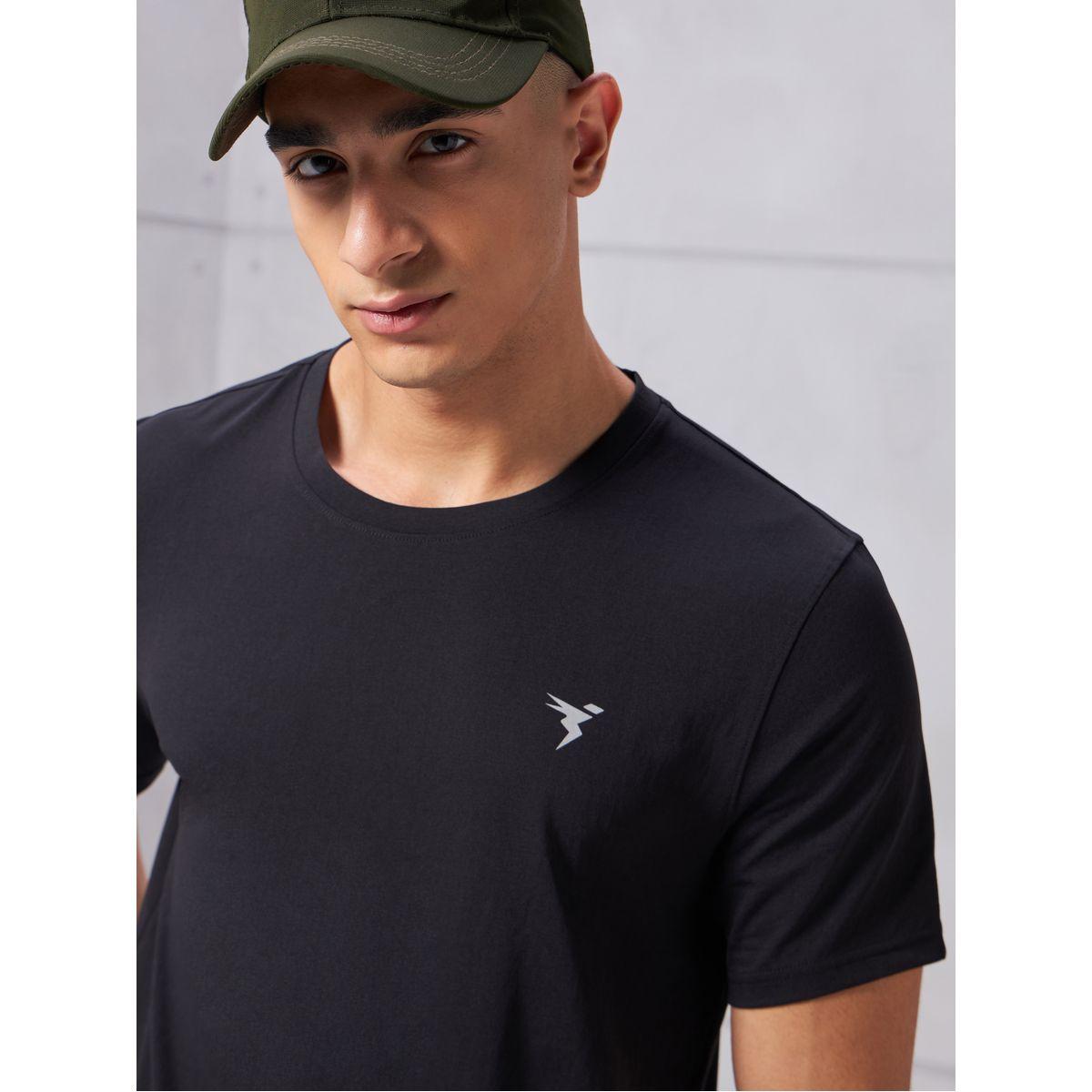 تيشيرت سادة بقصة سليم فيت مع ياقة دائرية-men-clothing-tshirtsandpolos-tshirts-image-3