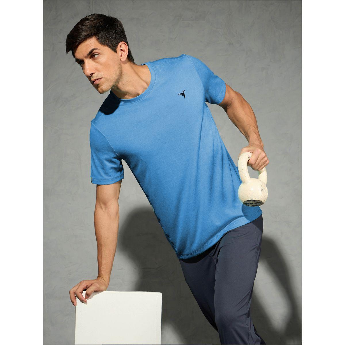 تيشيرت بياقة ضيقة وأكمام قصيرة-men-clothing-tshirtsandpolos-tshirts-image-5