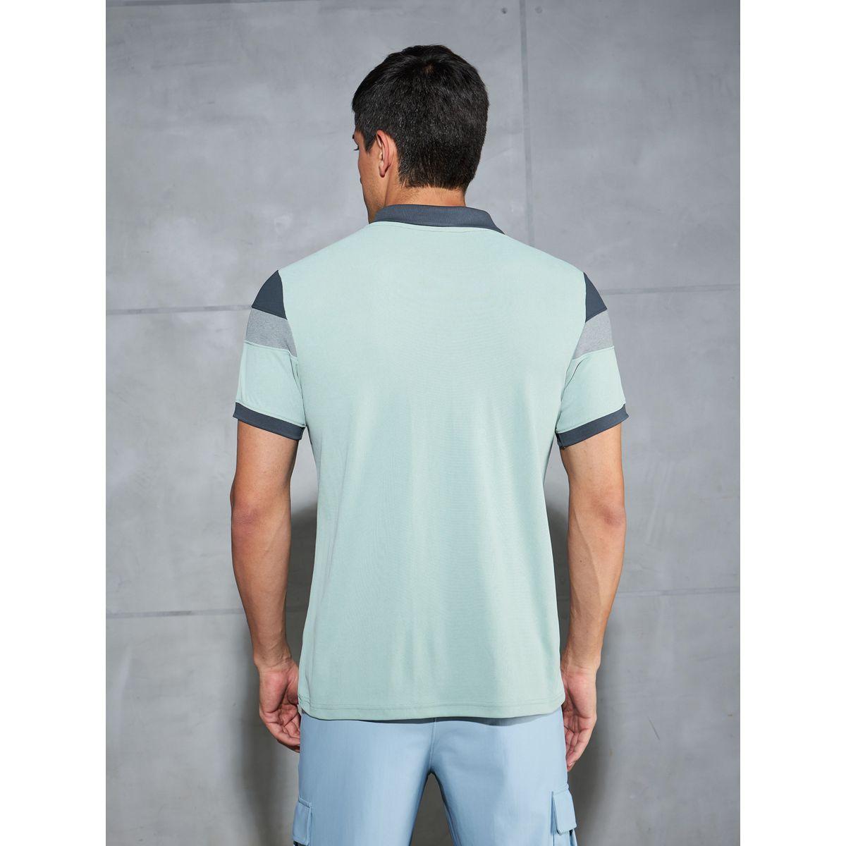 تيشيرت بولو بقصة سليم فت وأكمام قصيرة-men-clothing-tshirtsandpolos-tshirts-image-1