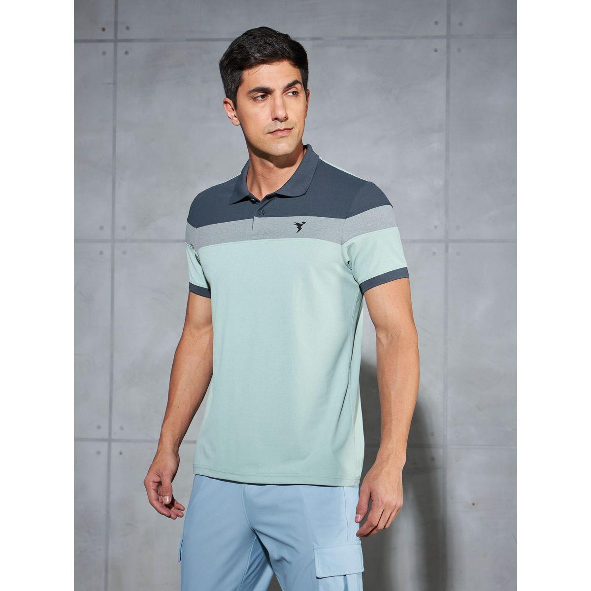 تيشيرت بولو بقصة سليم فت وأكمام قصيرة-men-clothing-tshirtsandpolos-tshirts-image-3