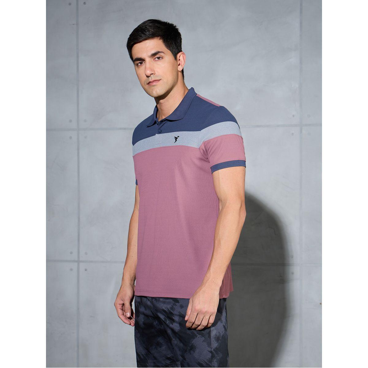 تيشيرت بولو بقصة سليم فت وأكمام قصيرة-men-clothing-tshirtsandpolos-tshirts-image-3