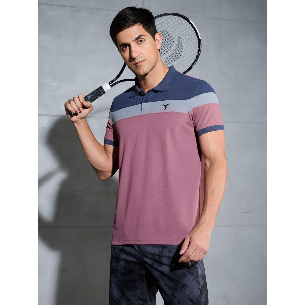 تيشيرت بولو بقصة سليم فت وأكمام قصيرة-men-clothing-tshirtsandpolos-tshirts-image-5